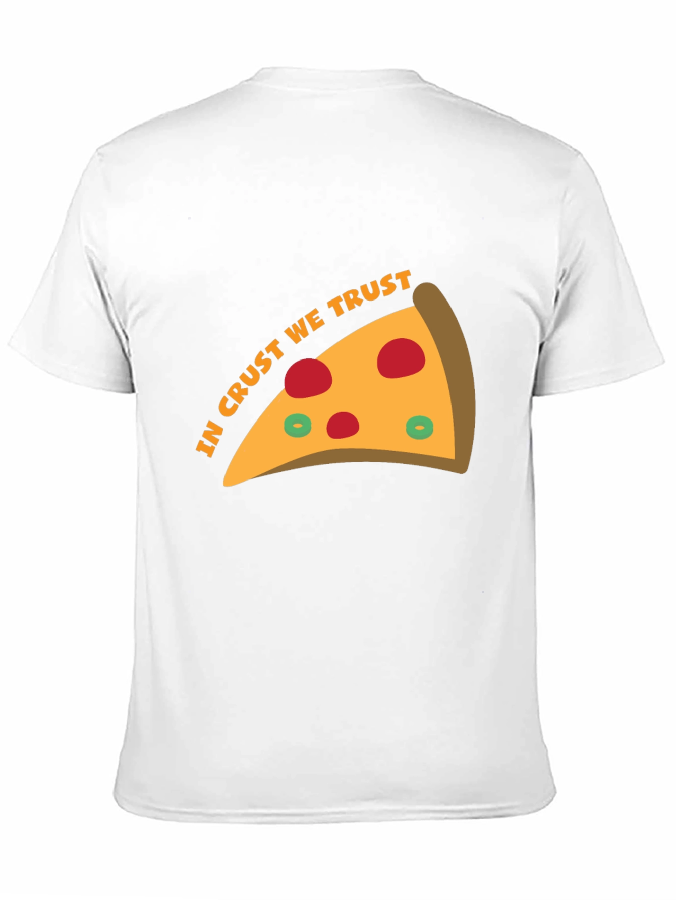 In Crust We Trust Pizza T-Shirt