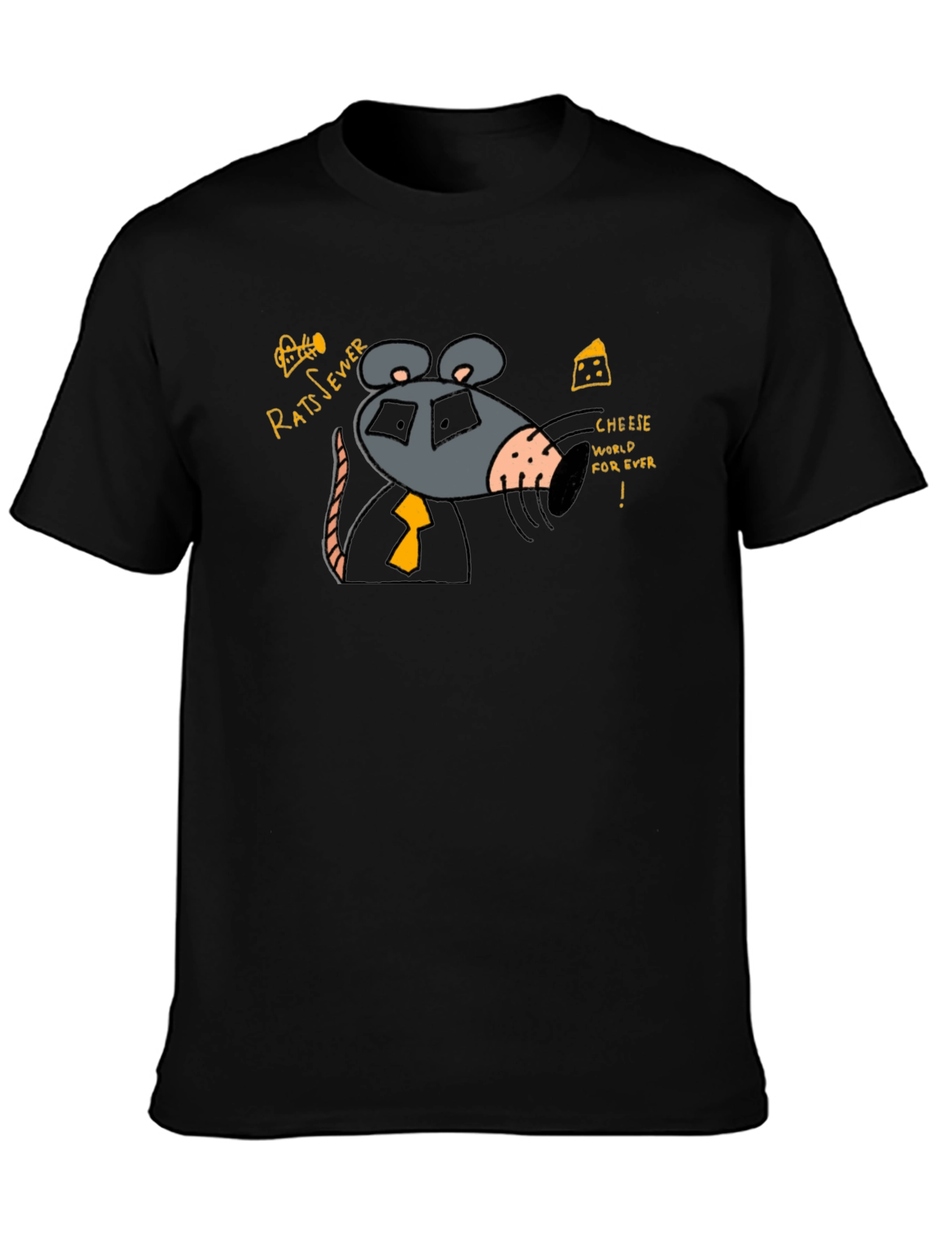 Rat Sewer T-Shirt - Cheese World Forever!