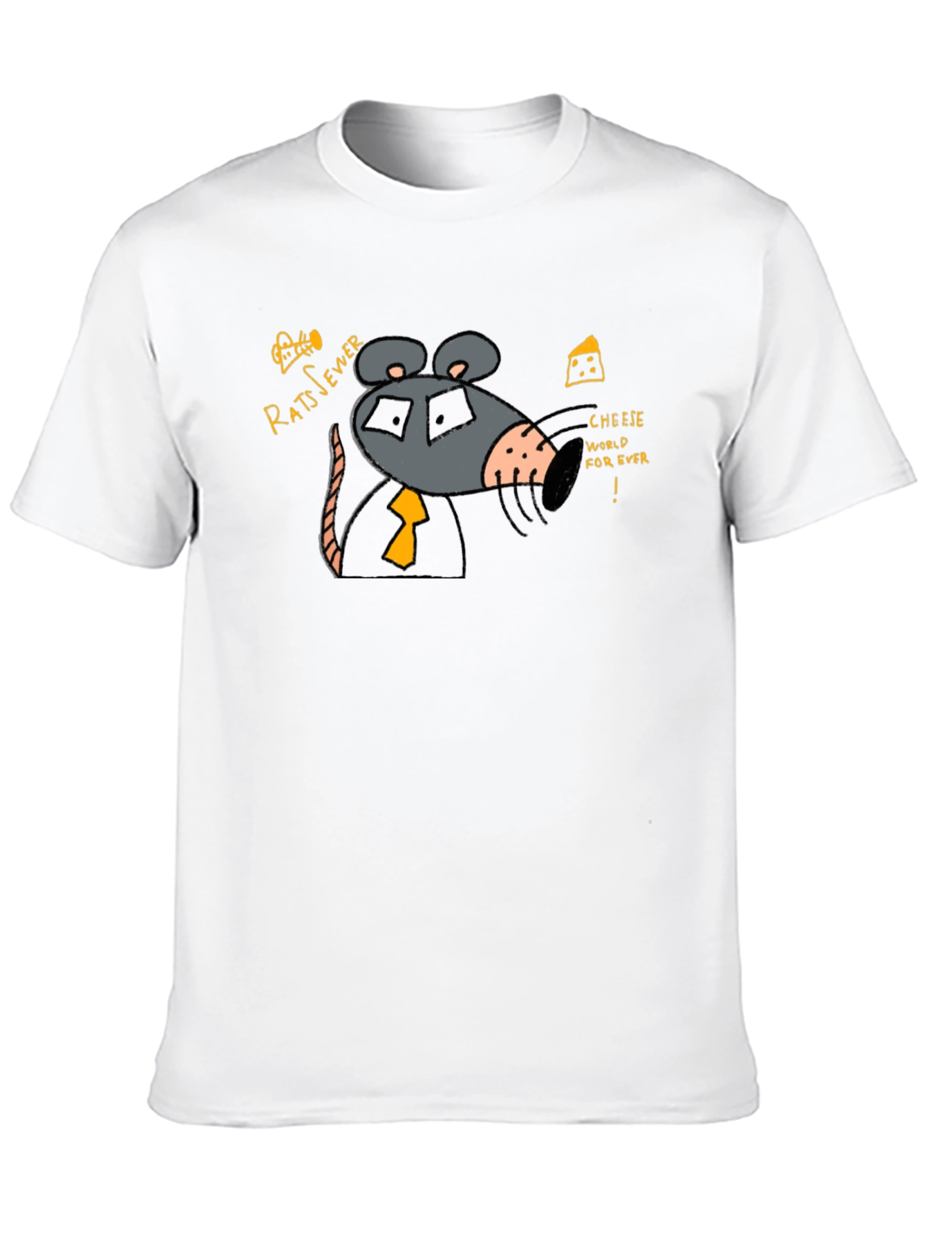 Rat Sewer T-Shirt - Cheese World Forever!