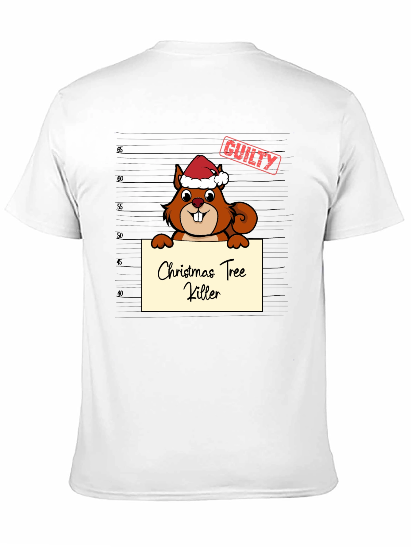 Christmas Tree Killer Squirrel T-Shirt