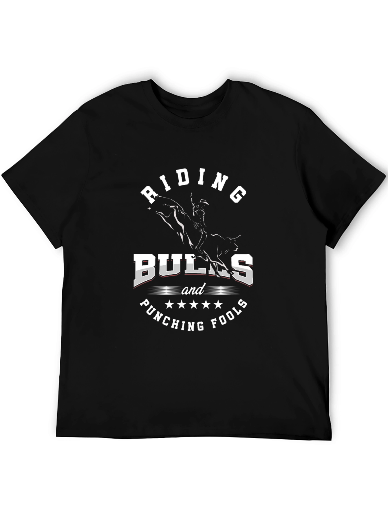 Riding Bulls & Punching Fools Graphic T-Shirt