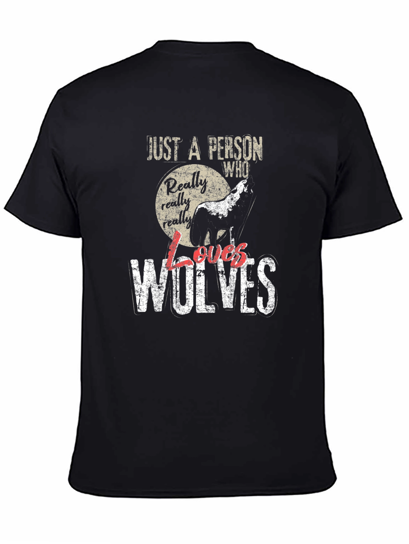 Wolf Lover T-Shirt - Unique Animal Design