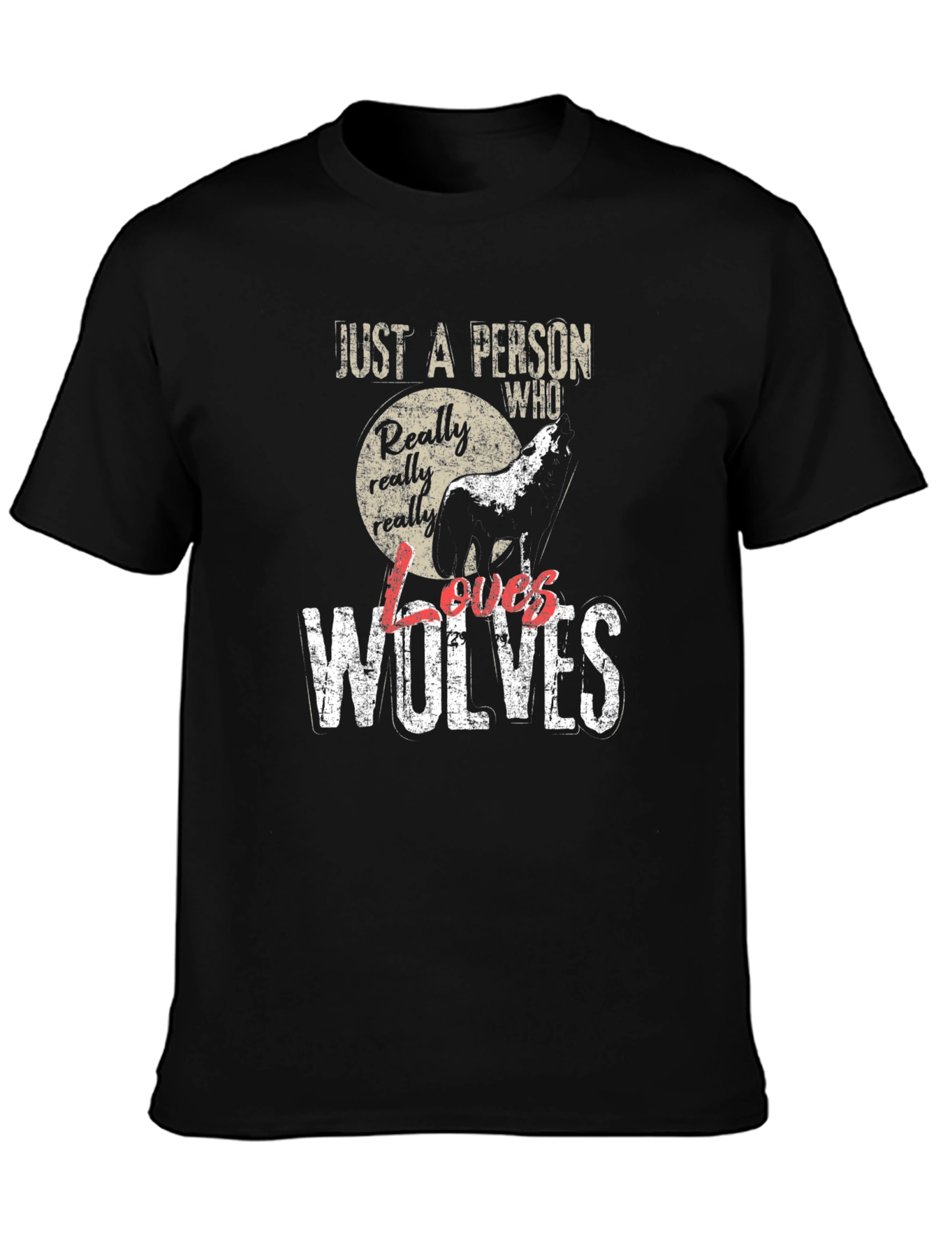 Wolf Lover T-Shirt - Unique Animal Design
