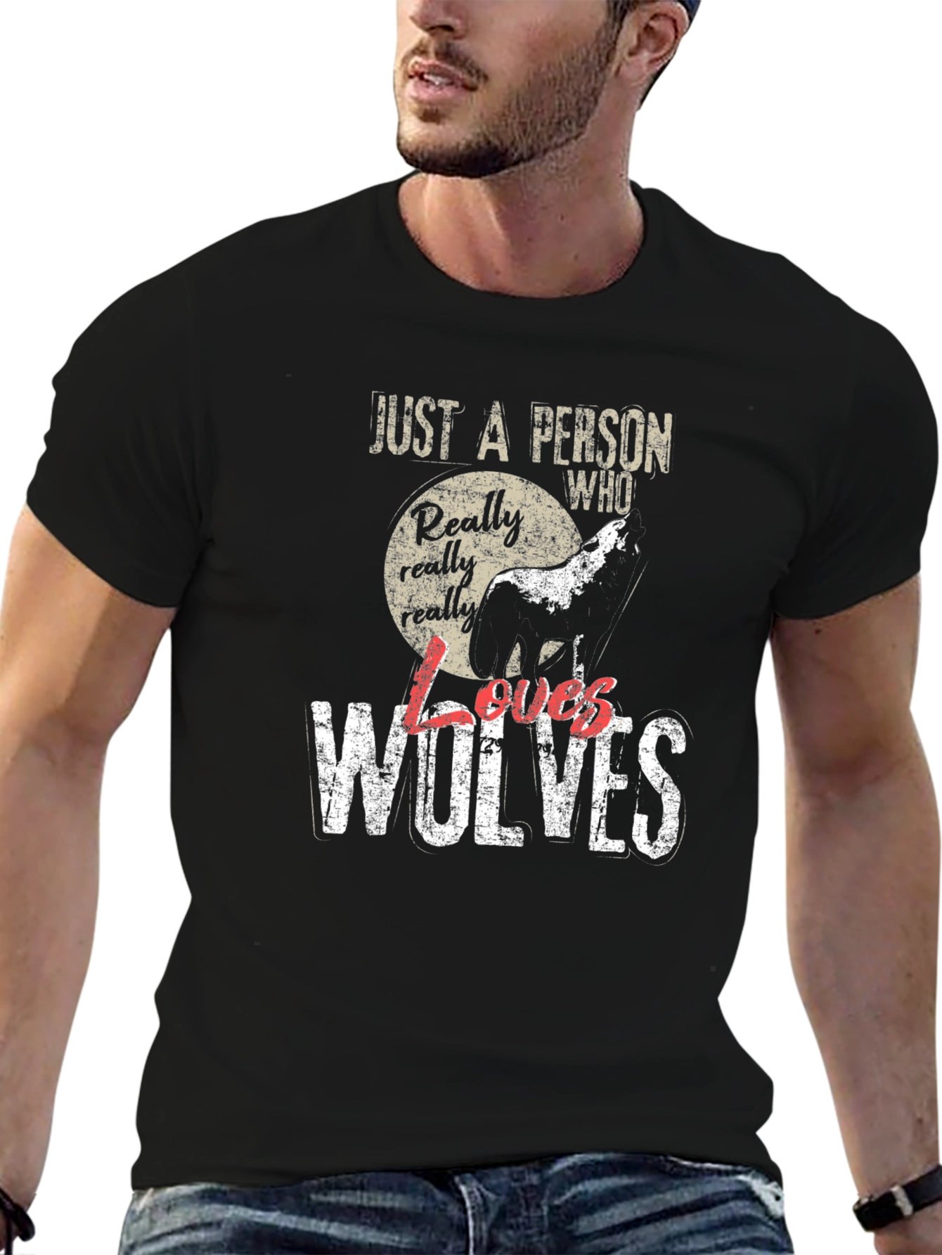 Wolf Lover T-Shirt - Unique Animal Design