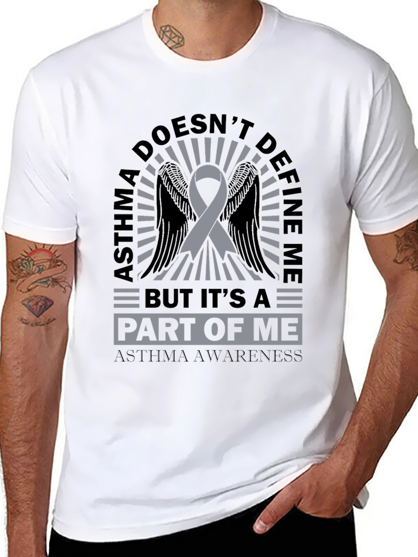 Asthma Awareness T-Shirt - Its a Part of Me