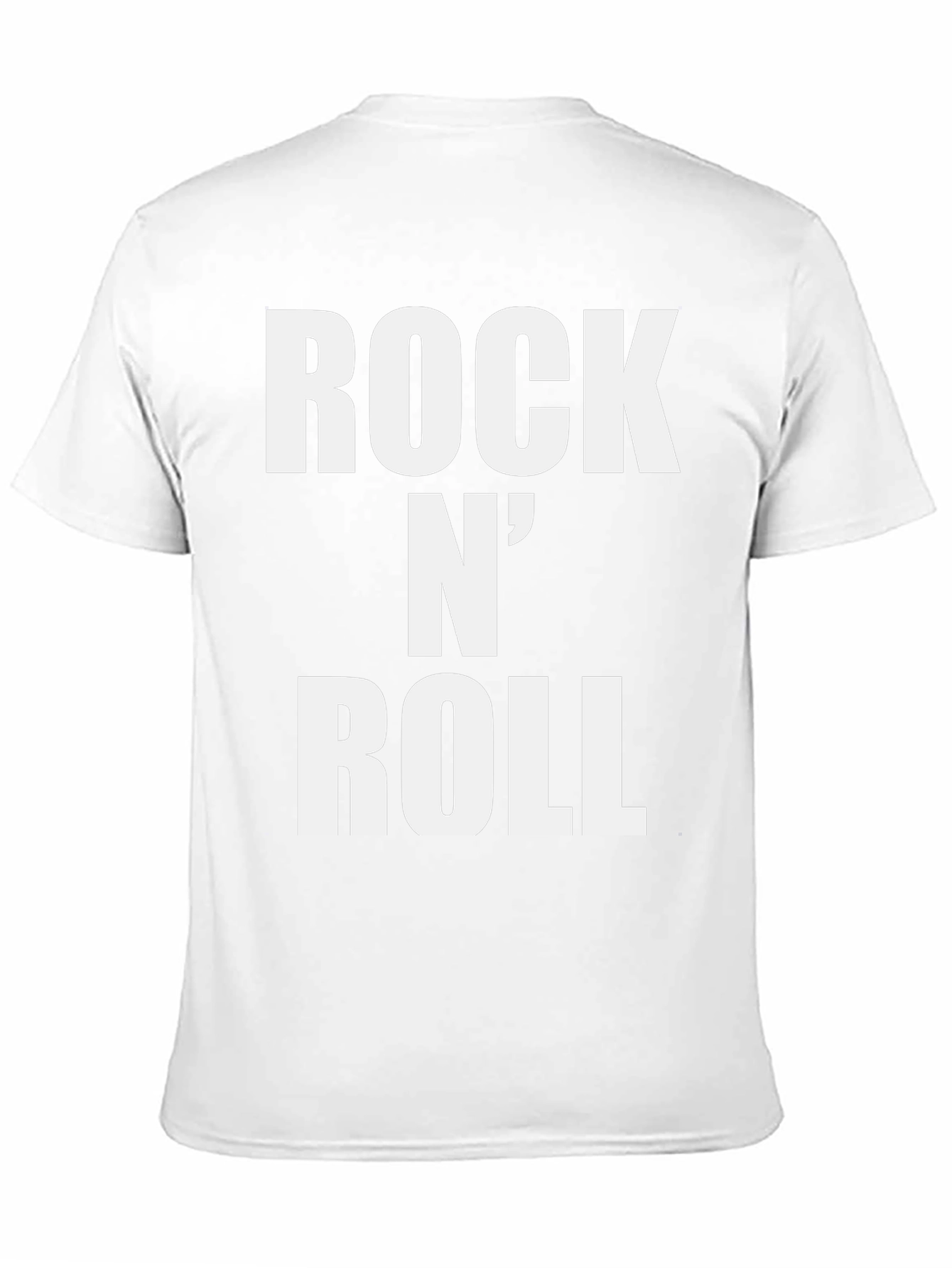 Rock N Roll Graphic Tee - Classic Black