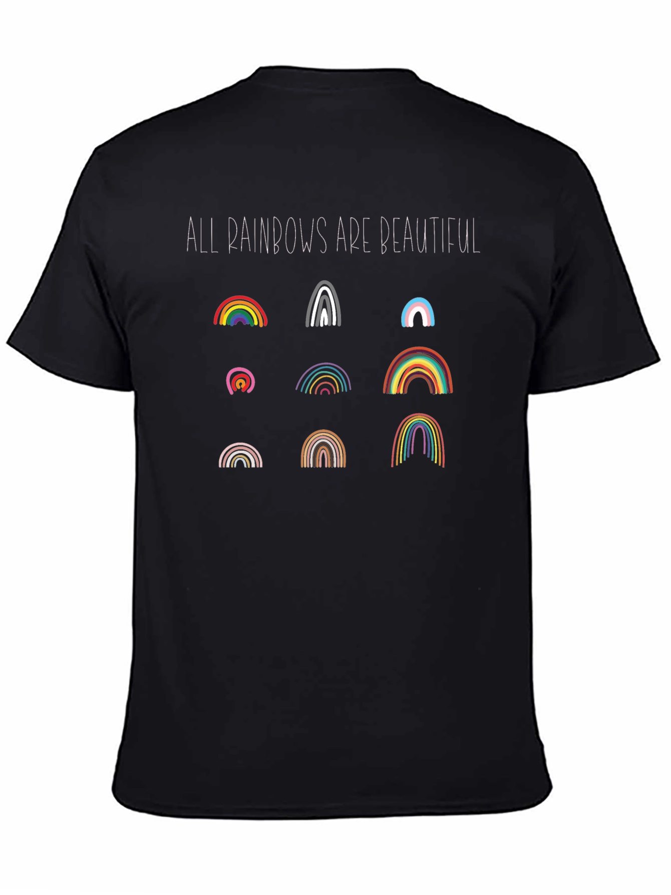 All Rainbows Are Beautiful Graphic Tee