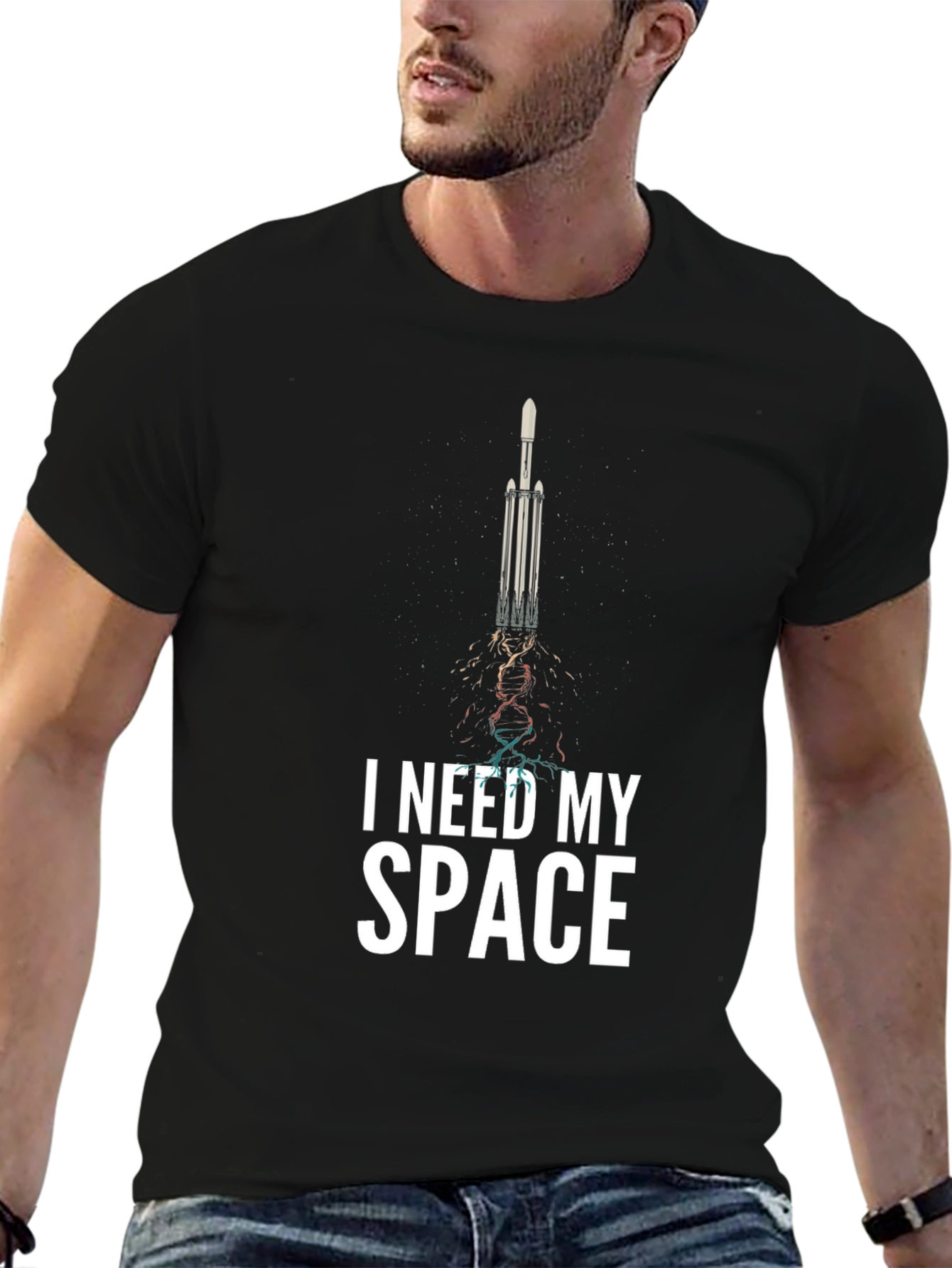I Need My Space Rocket T-Shirt
