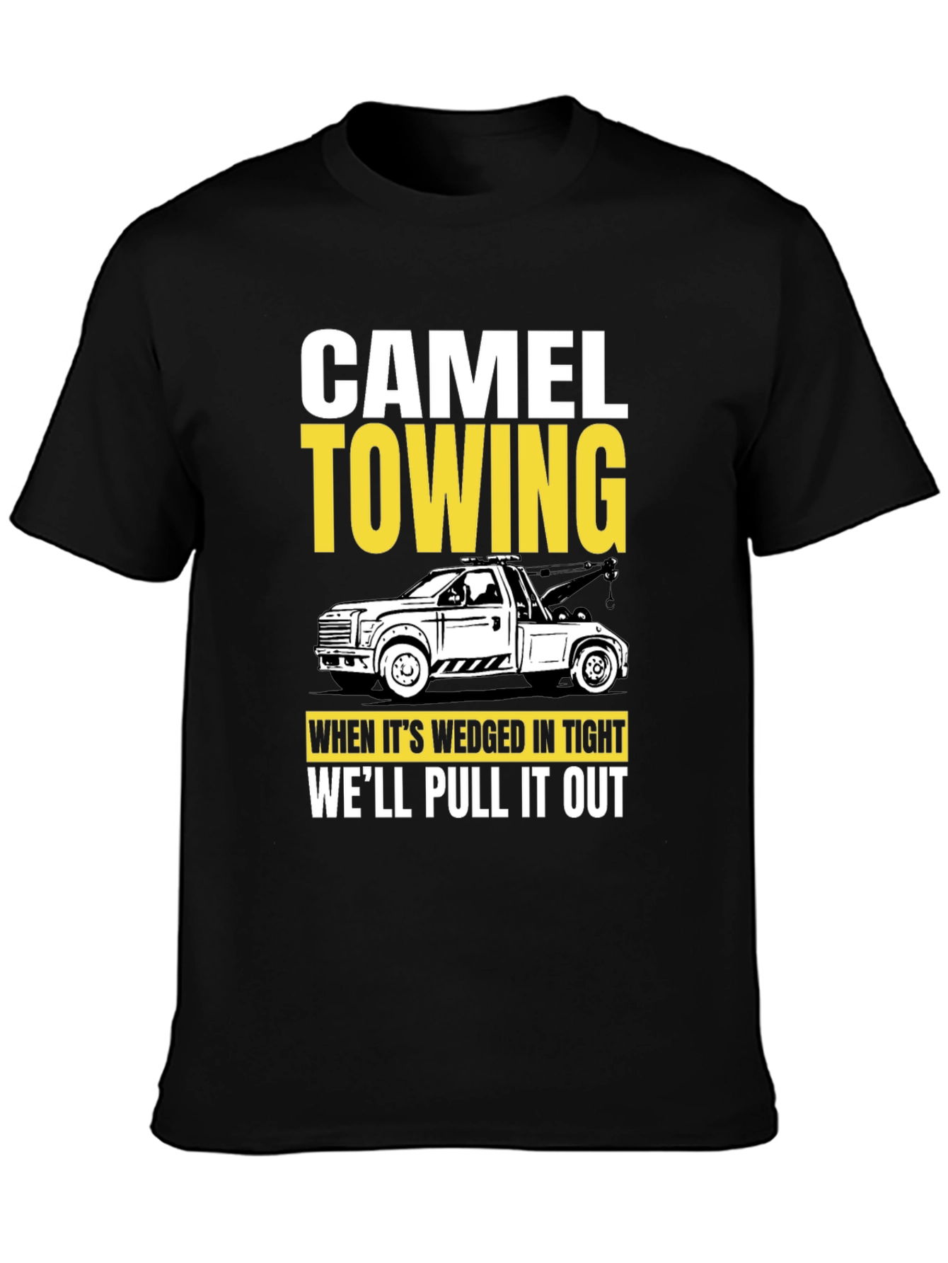 Camel Towing Funny Graphic Tee Shirt