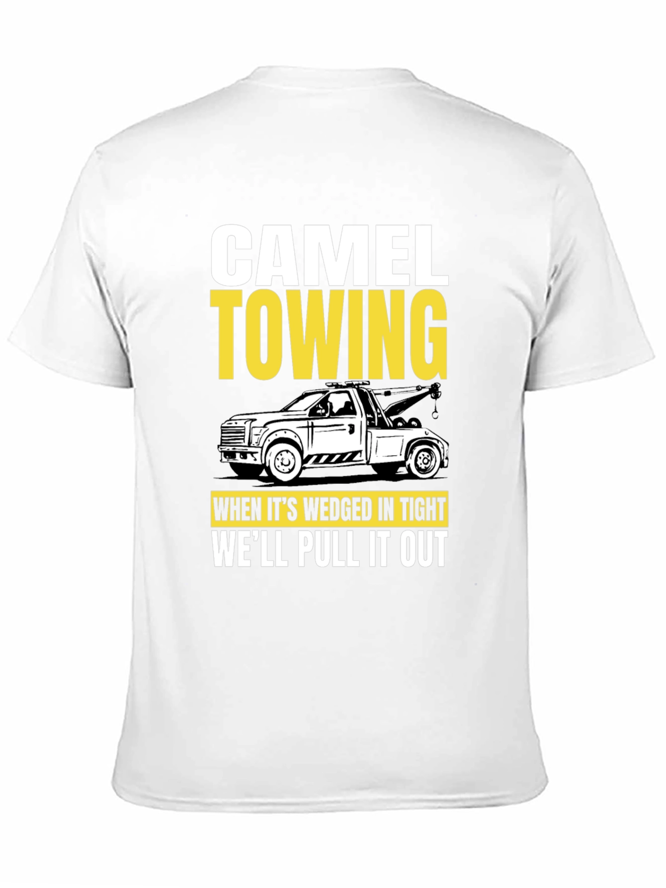 Camel Towing Funny Graphic Tee Shirt