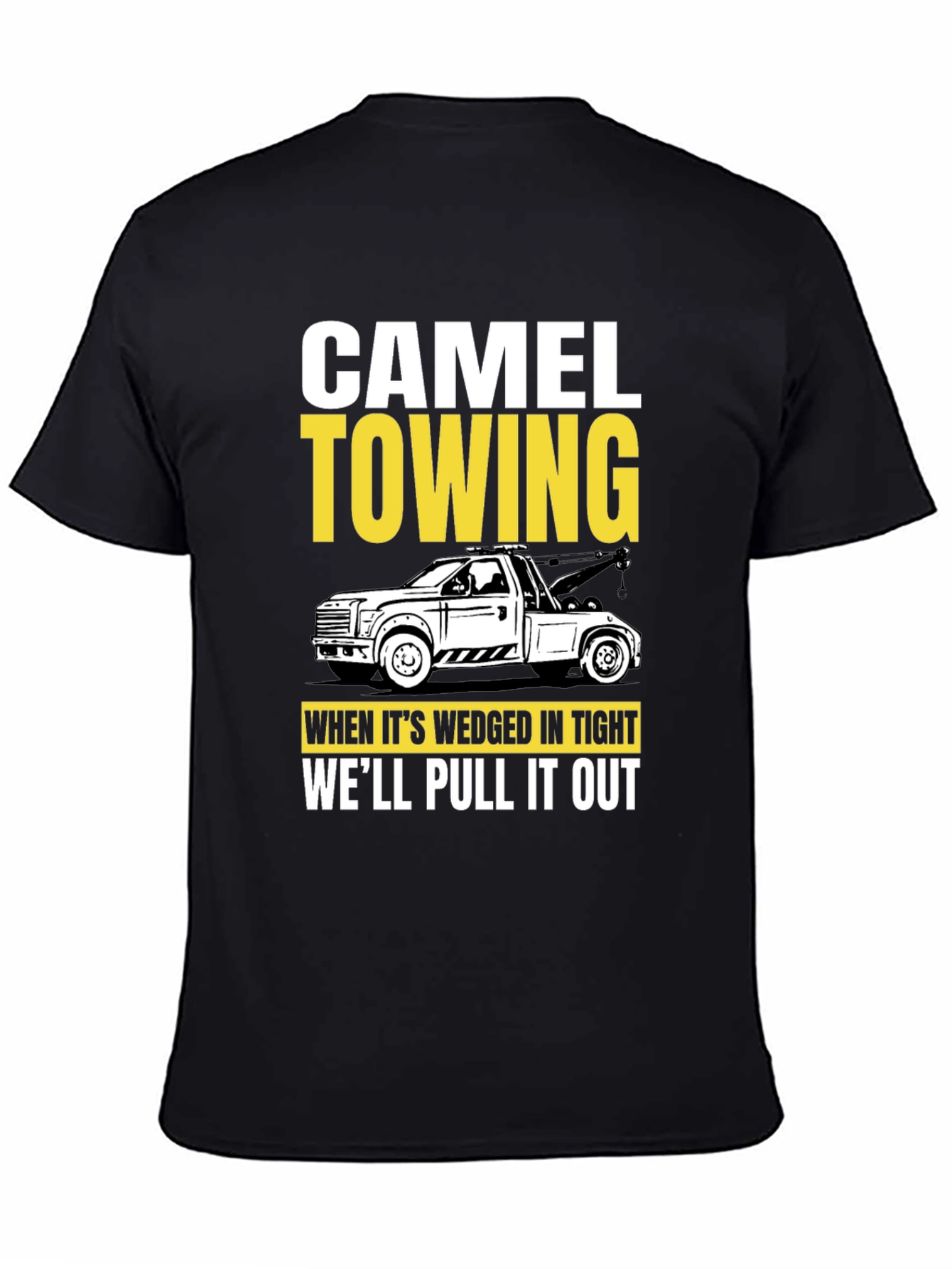 Camel Towing Funny Graphic Tee Shirt