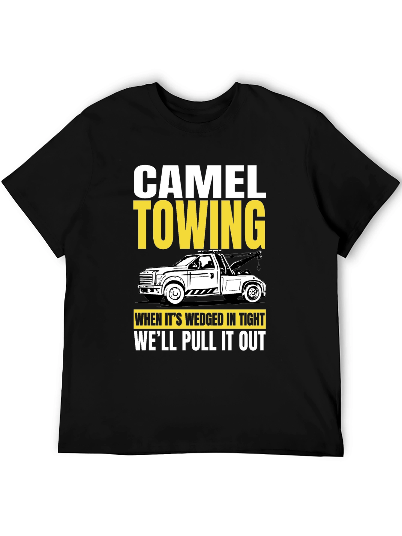 Camel Towing Funny Graphic Tee Shirt