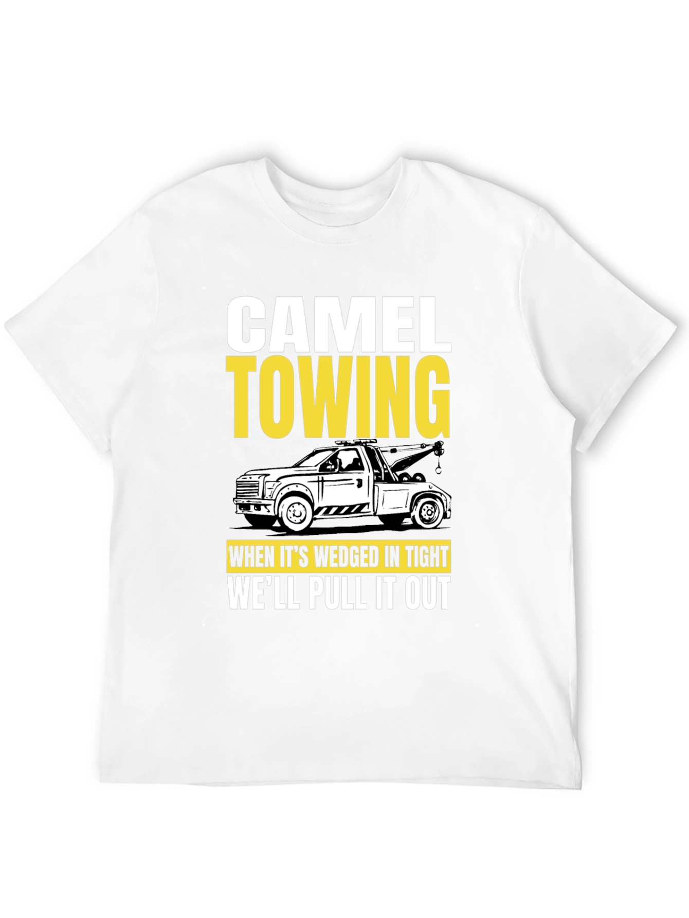 Camel Towing Funny Graphic Tee Shirt