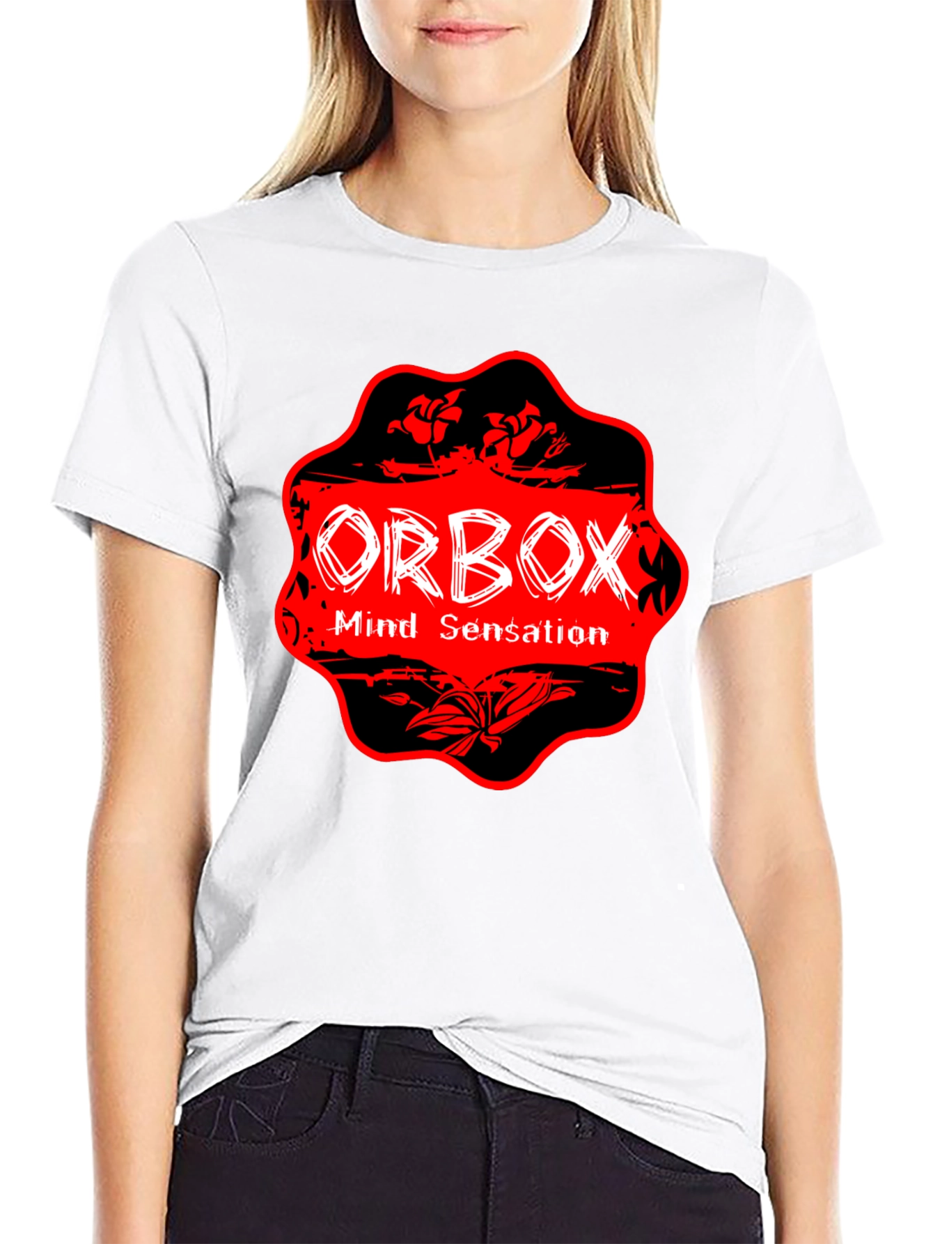Orbox Mind Sensation Graphic T-Shirt - Black