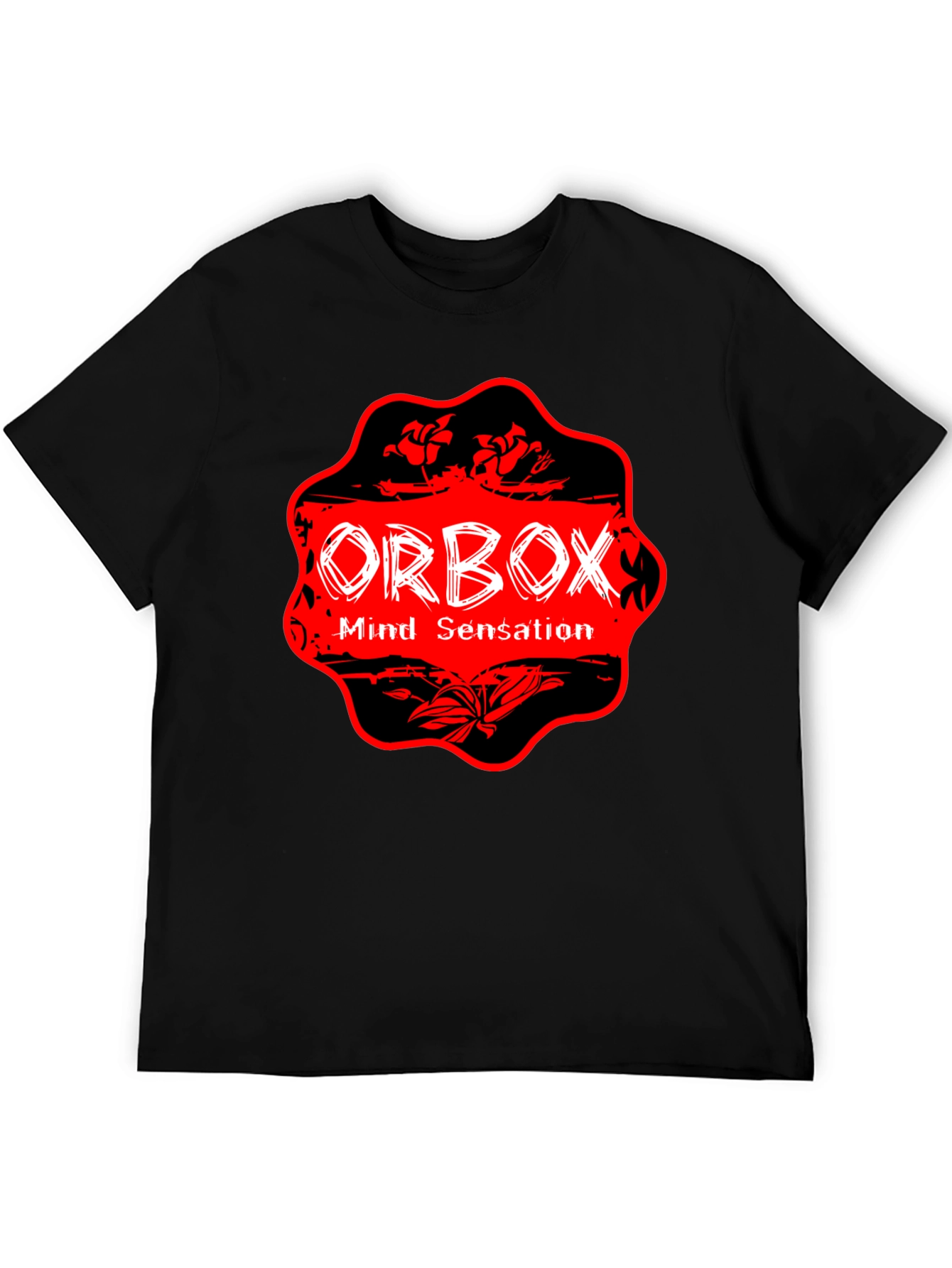 Orbox Mind Sensation Graphic T-Shirt - Black