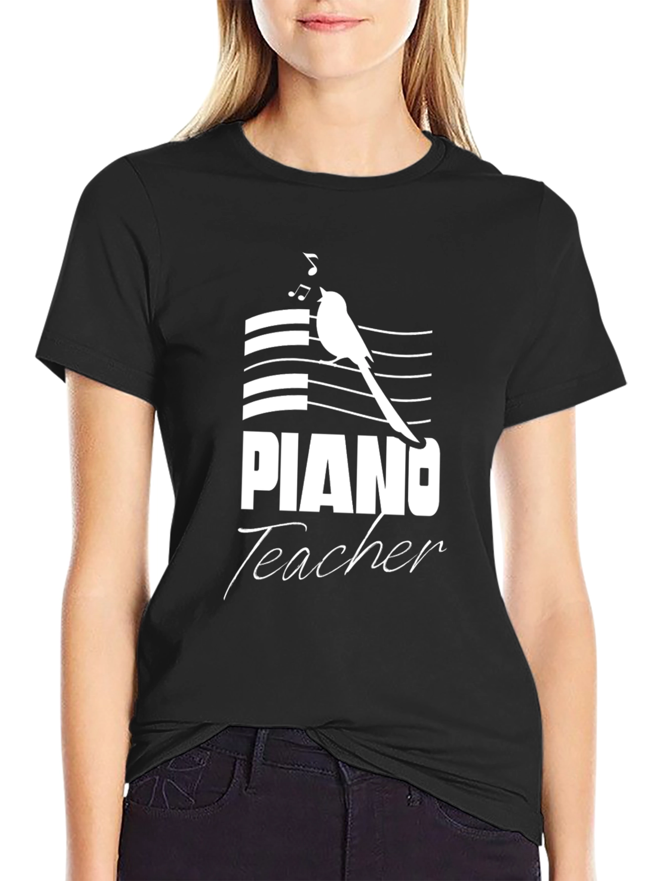 Piano Teacher T-Shirt - Music Teacher Gift