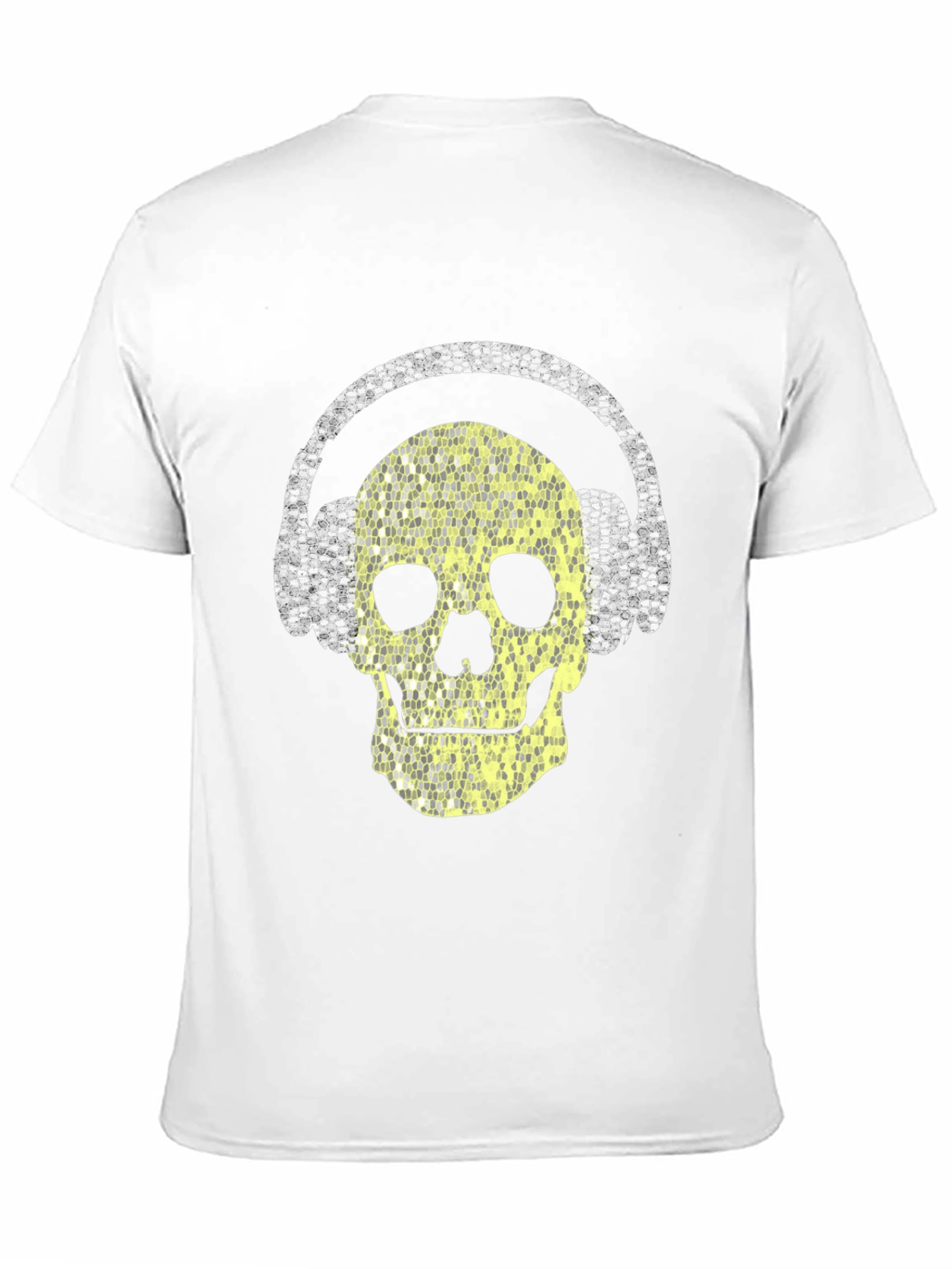 Skull Headphones Graphic T-Shirt