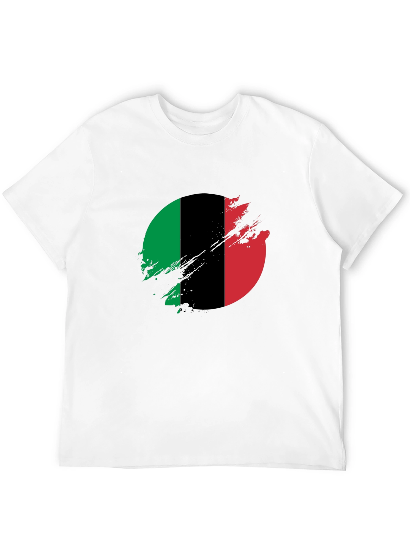 Distressed Pan-African Flag T-Shirt