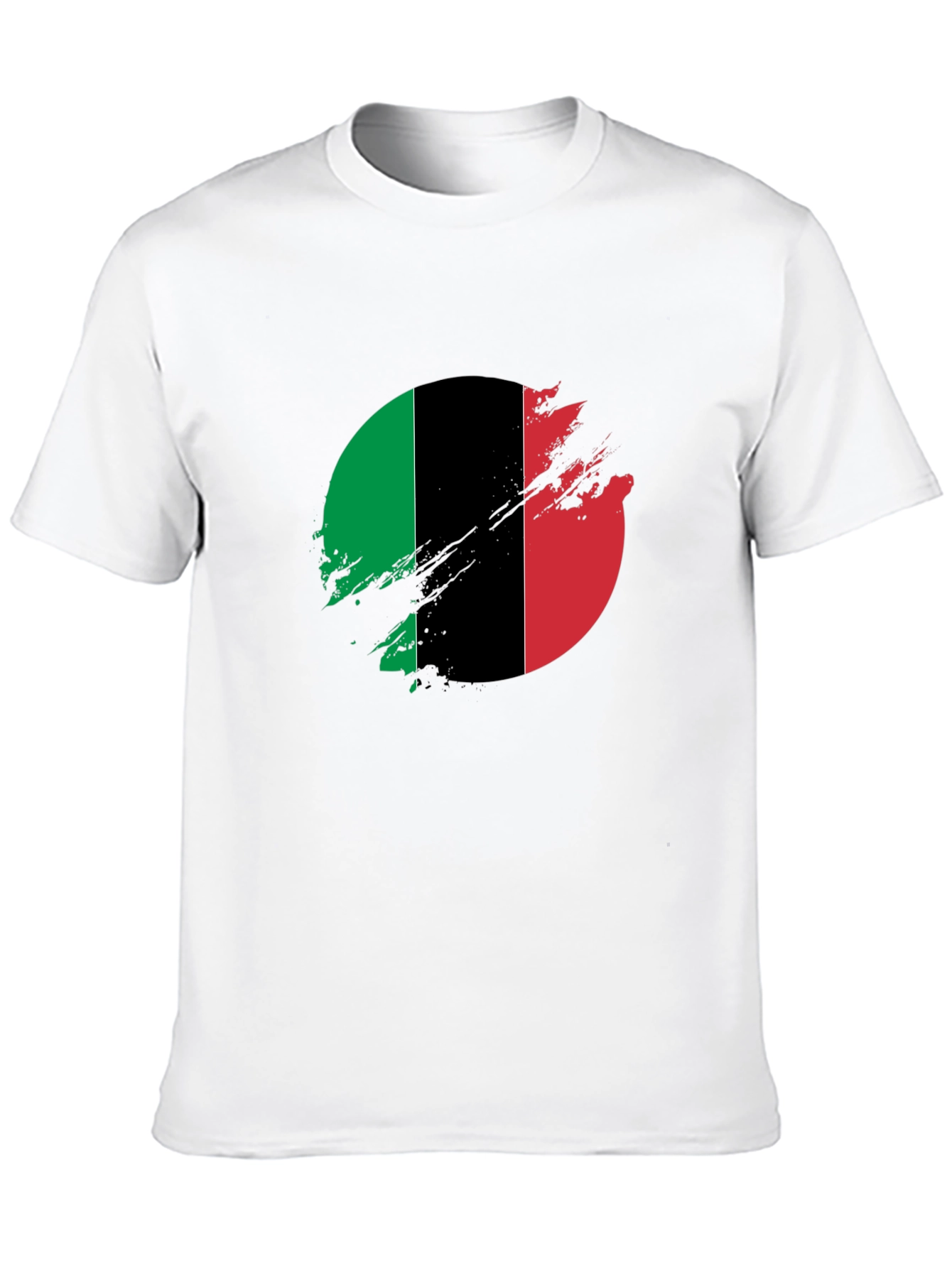 Distressed Pan-African Flag T-Shirt
