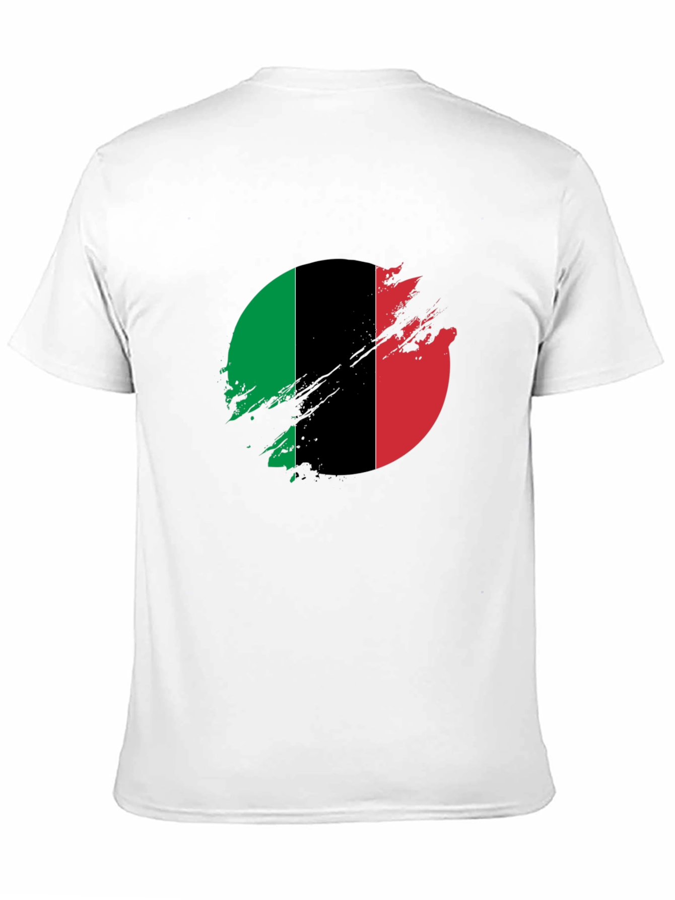 Distressed Pan-African Flag T-Shirt