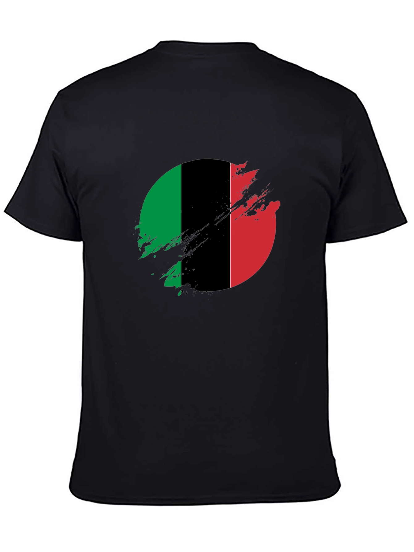 Distressed Pan-African Flag T-Shirt
