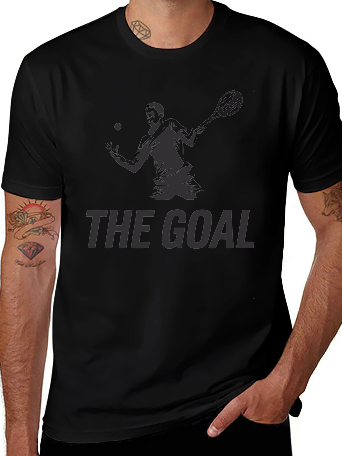 The Goal Tennis Graphic T-Shirt