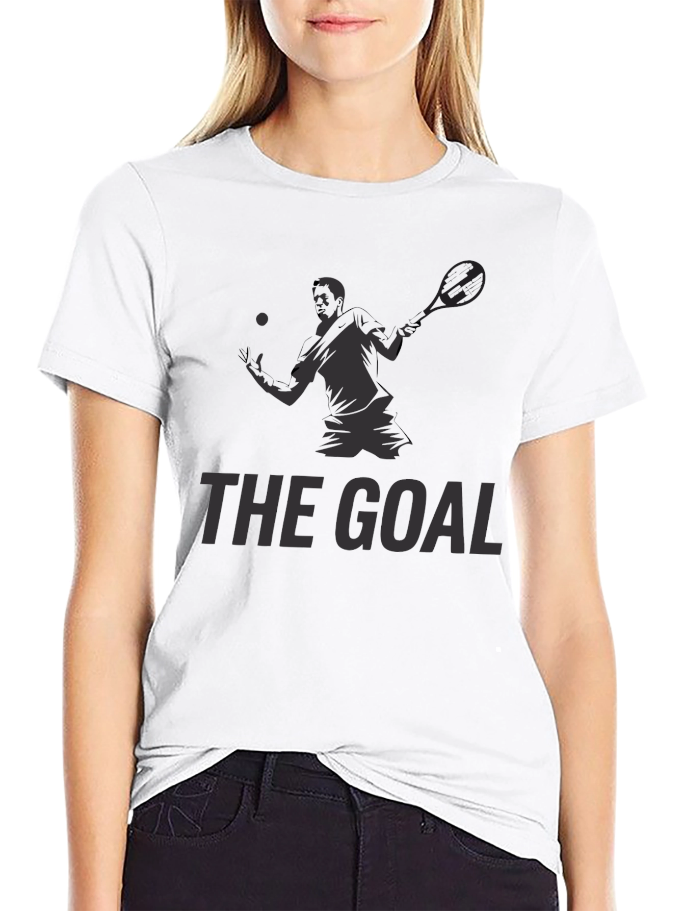 The Goal Tennis Graphic T-Shirt