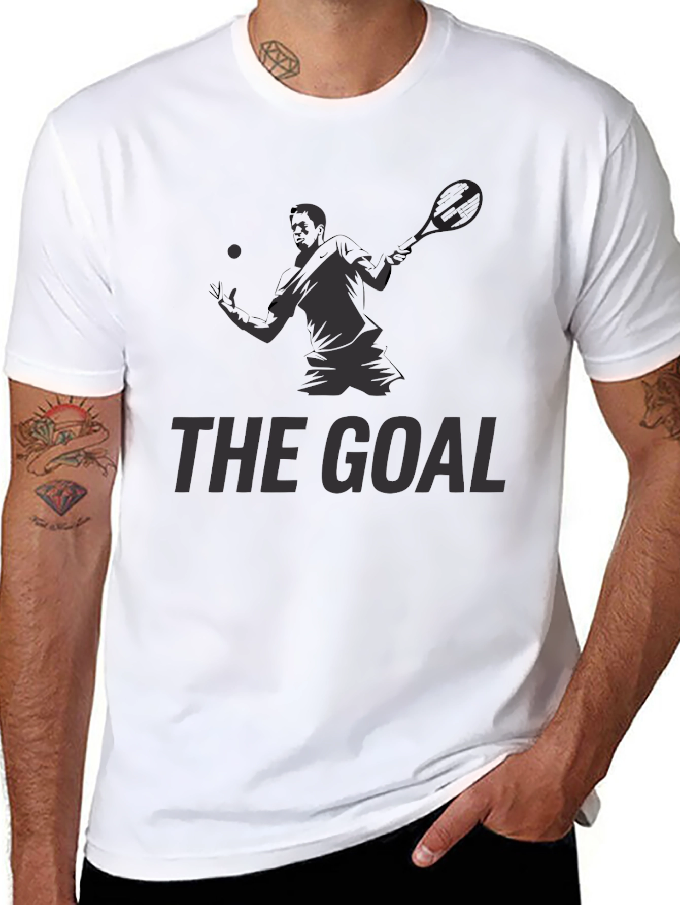 The Goal Tennis Graphic T-Shirt