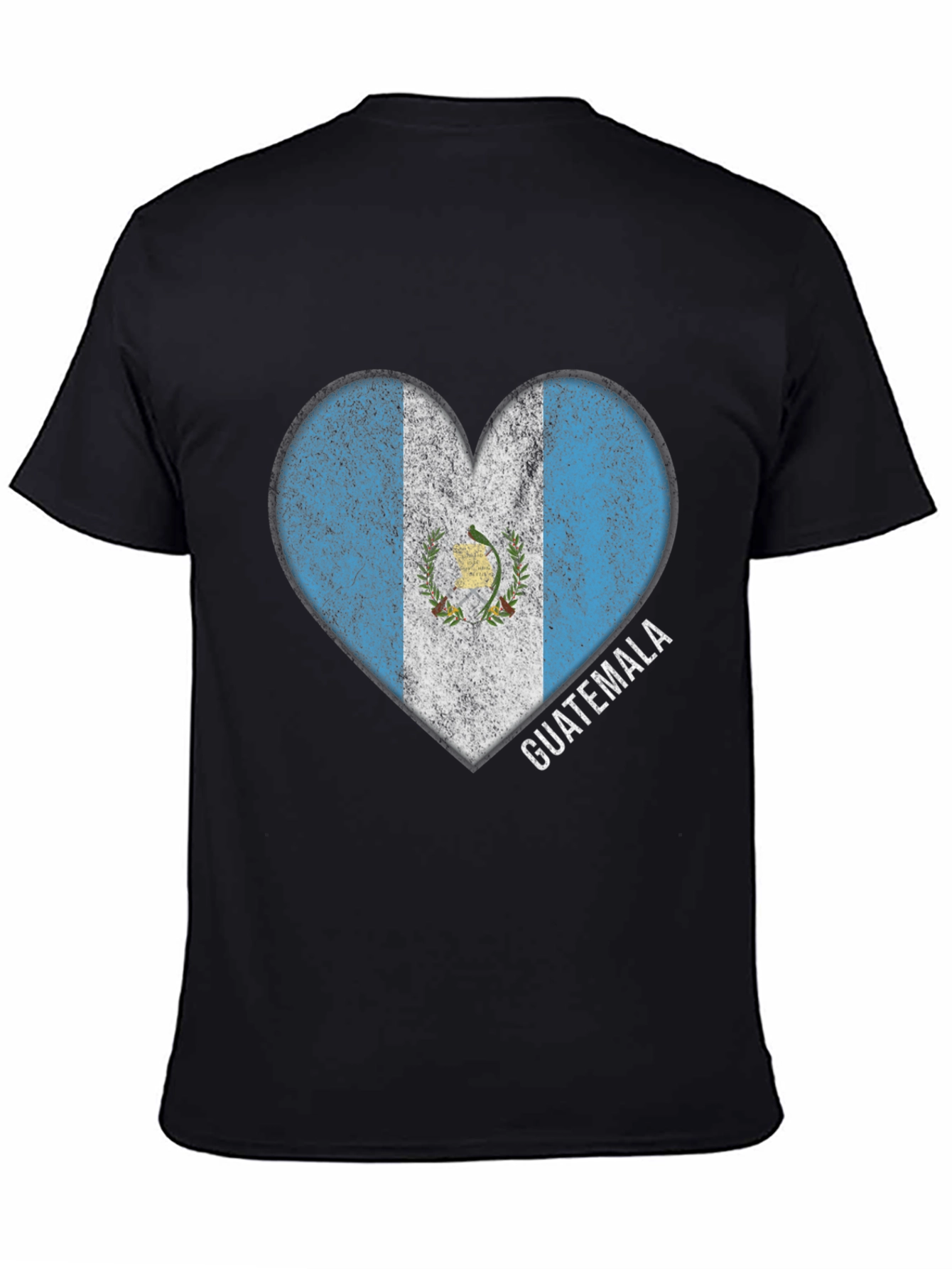 Guatemala Flag Heart T-Shirt - Country Pride Tee