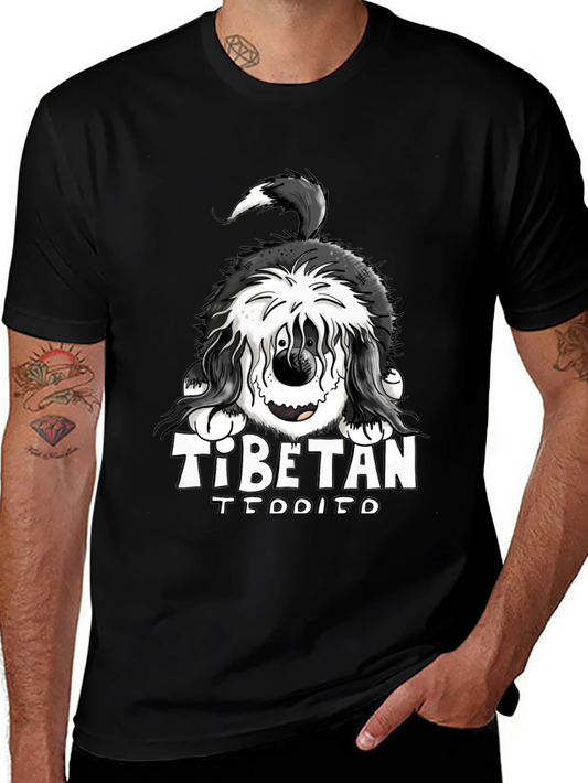 Tibetan TEDDITO Funny Dog T-Shirt