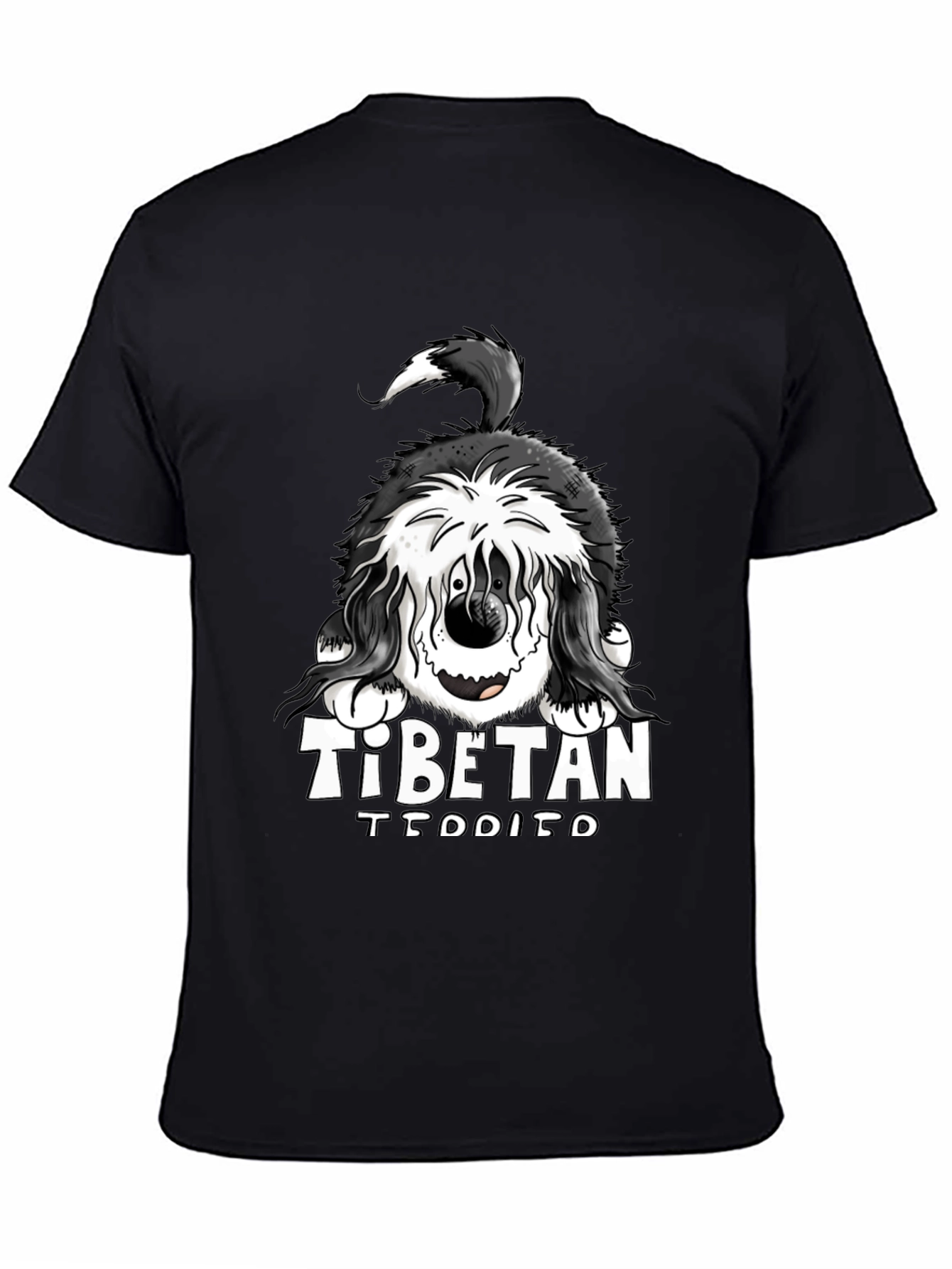 Tibetan TEDDITO Funny Dog T-Shirt
