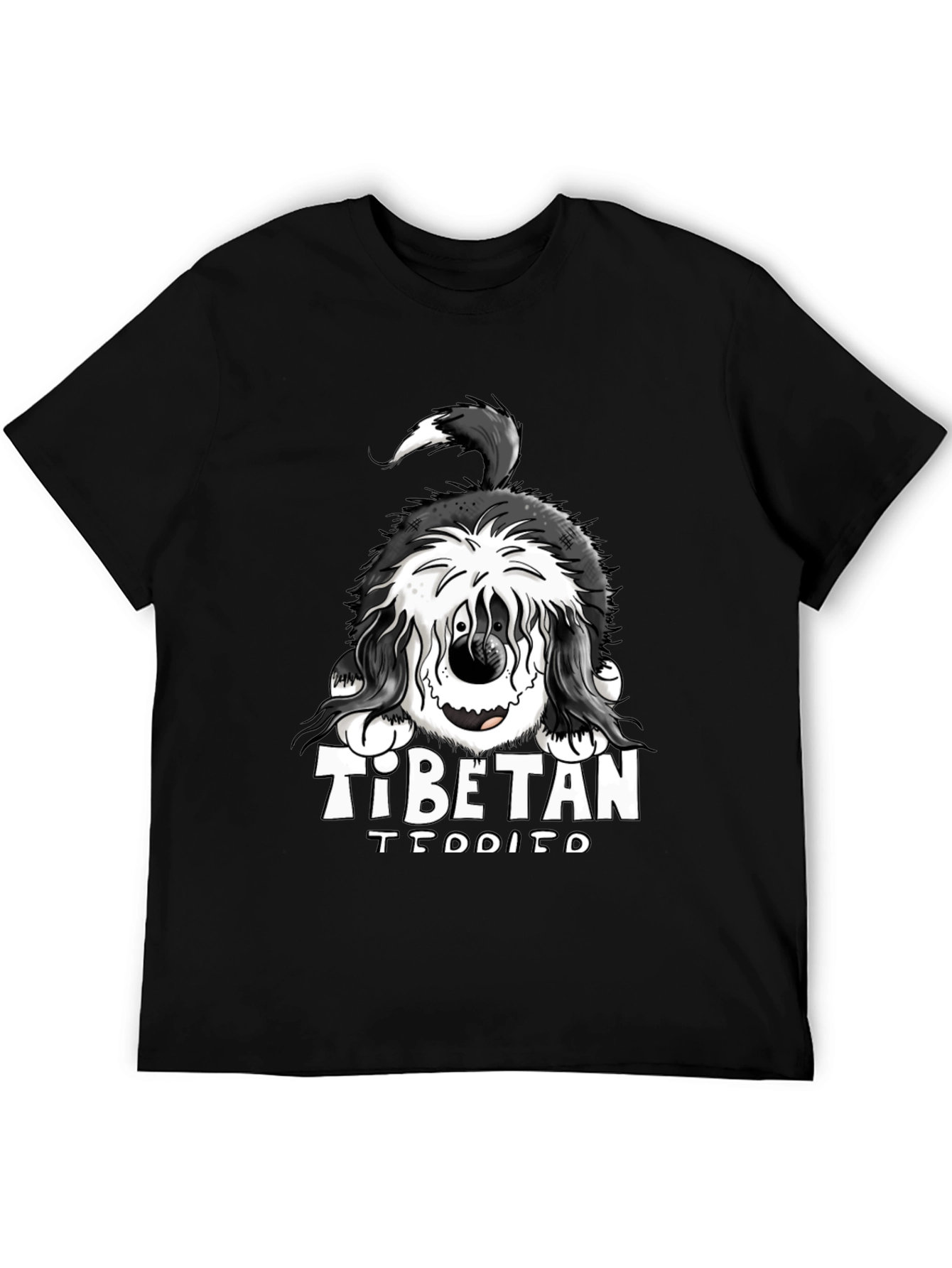 Tibetan TEDDITO Funny Dog T-Shirt