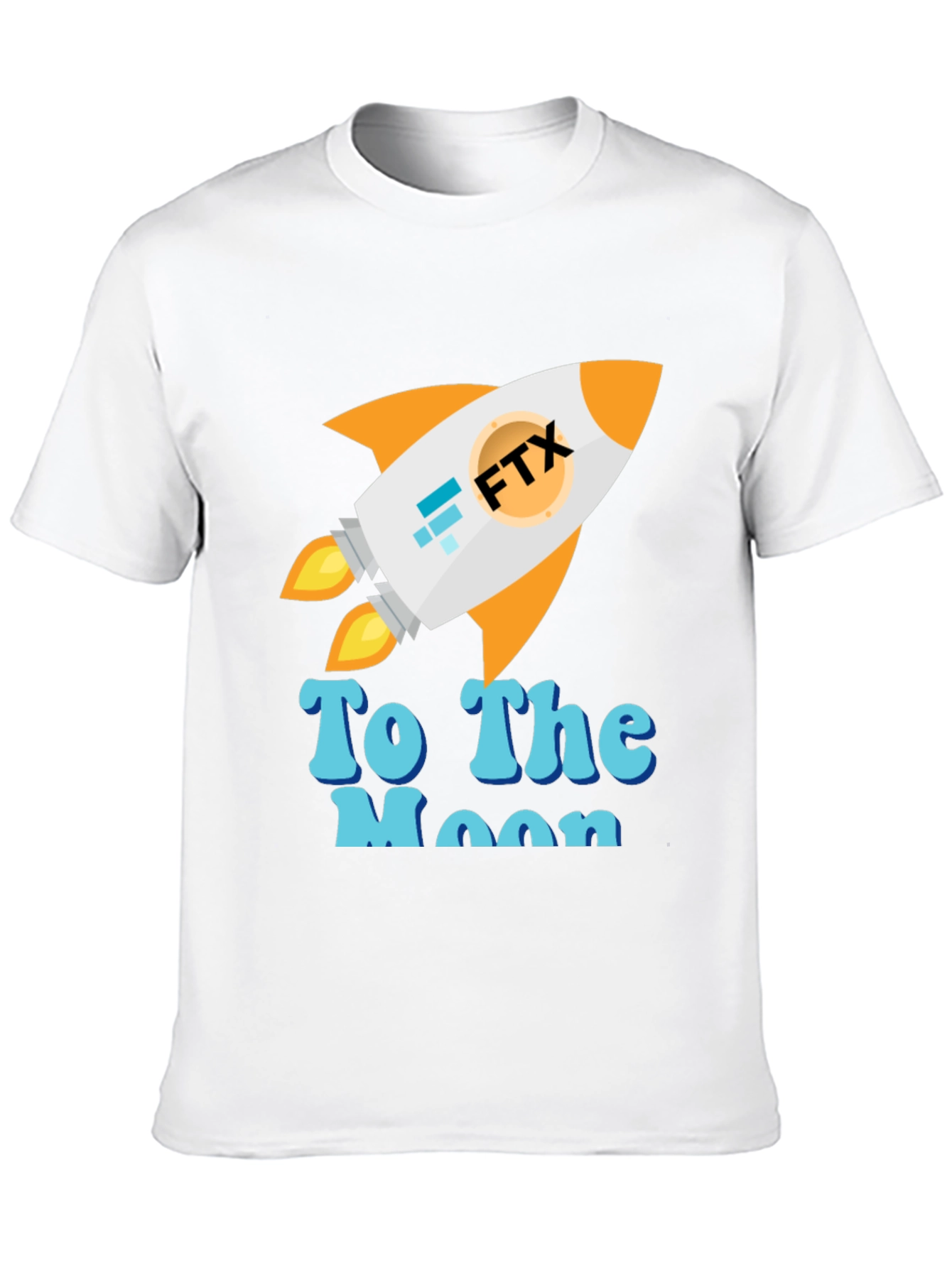 FTX To The Moon T-Shirt - Crypto Rocket