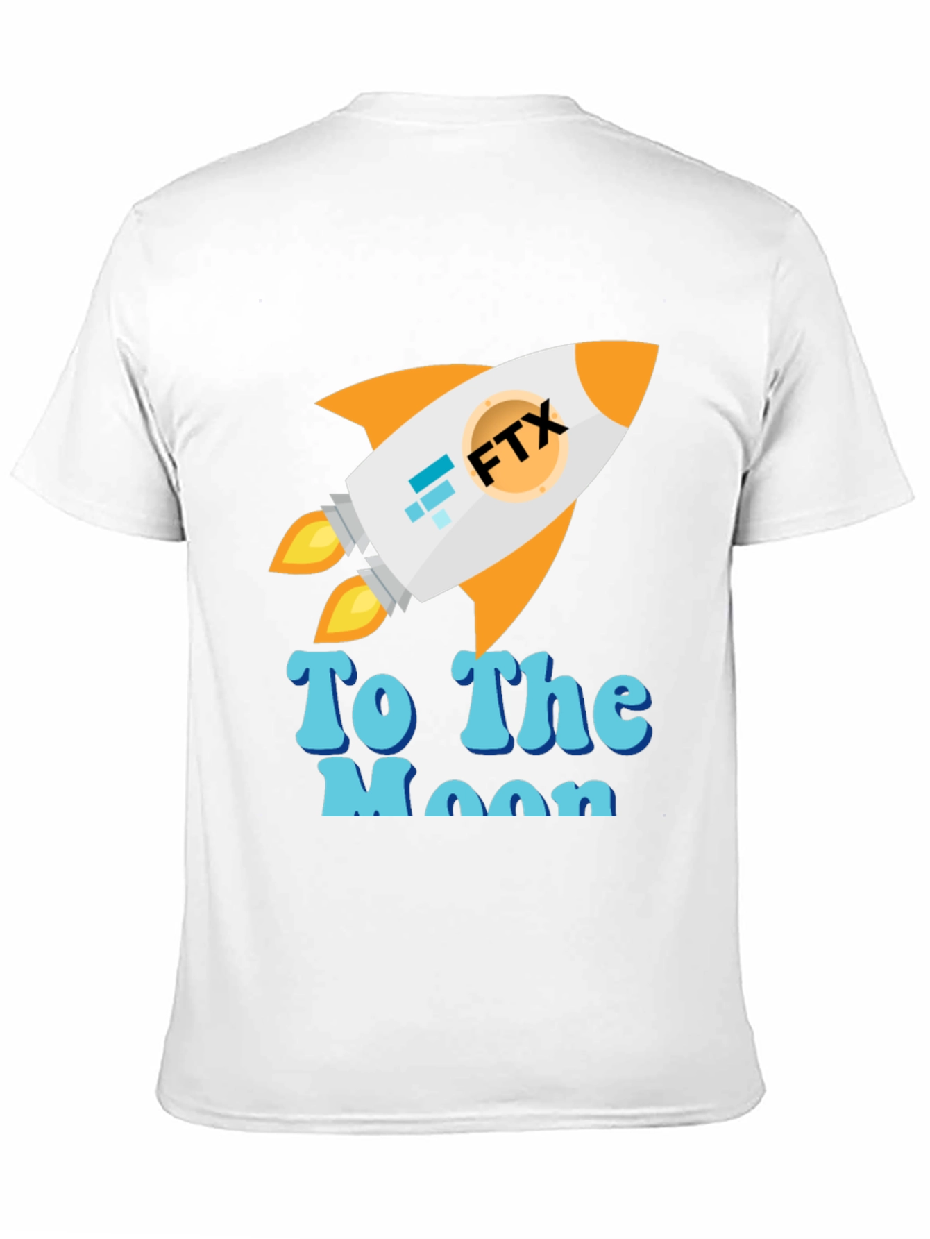 FTX To The Moon T-Shirt - Crypto Rocket