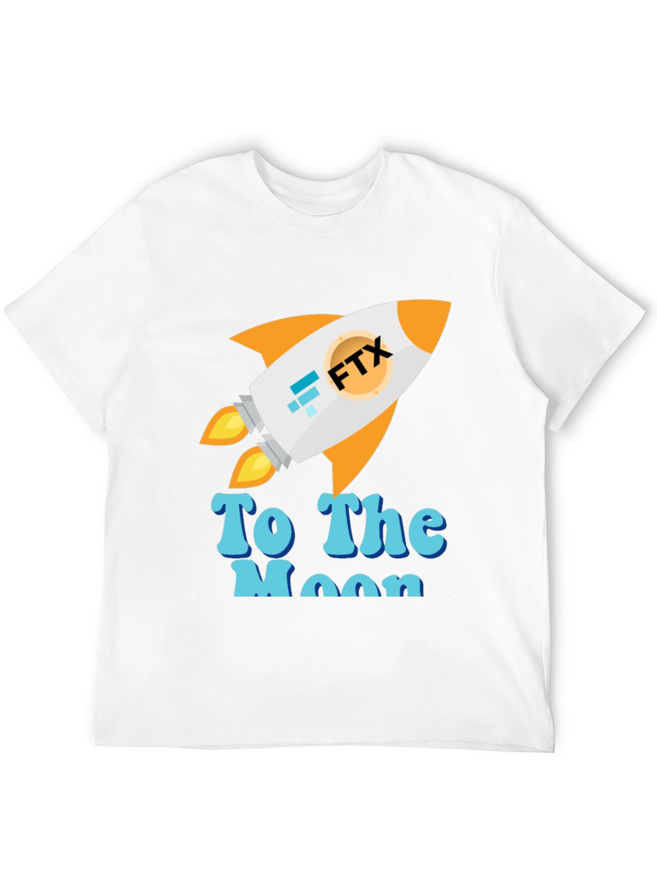 FTX To The Moon T-Shirt - Crypto Rocket