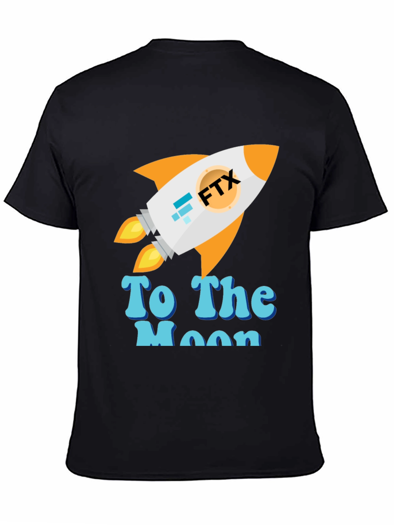 FTX To The Moon T-Shirt - Crypto Rocket
