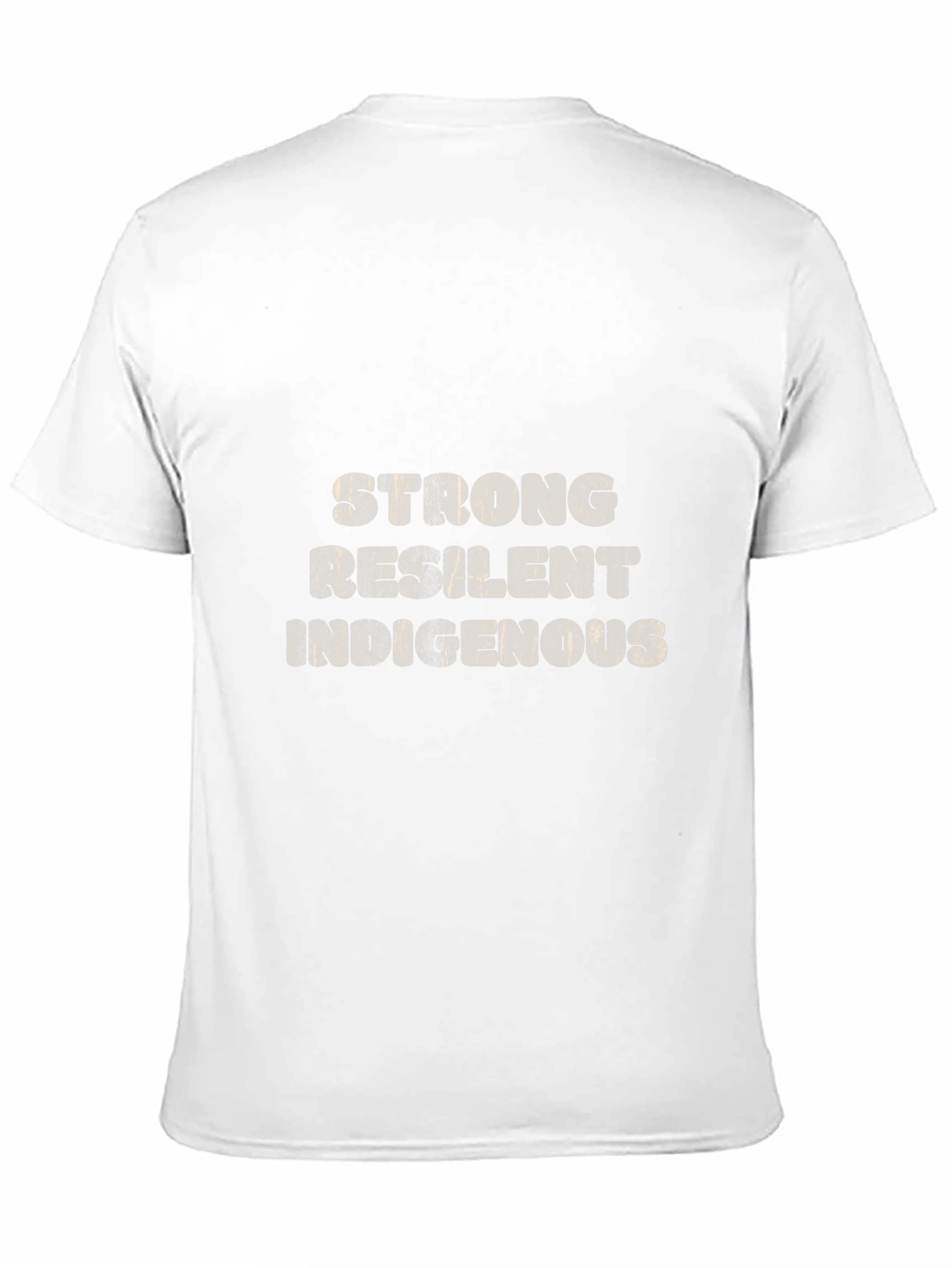 Strong Resilient Indigenous Black T-Shirt