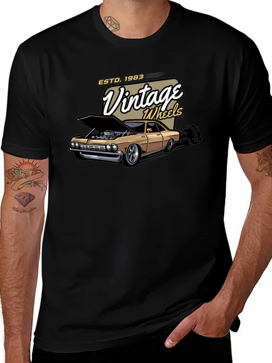 Vintage Wheels Graphic Tee - ESTD 1983
