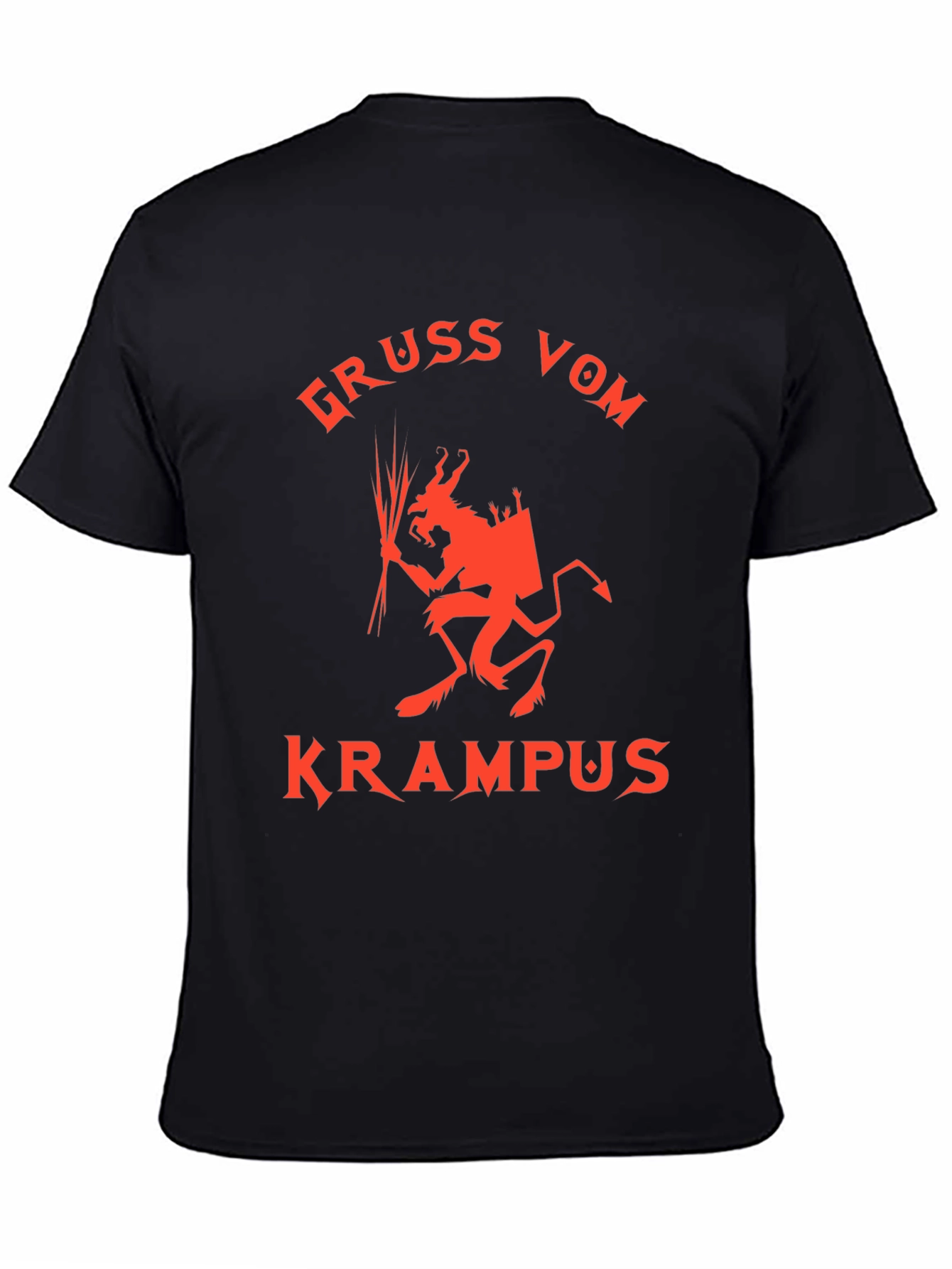 Gruss Vom Krampus Graphic Tee - Festive Holiday Shirt