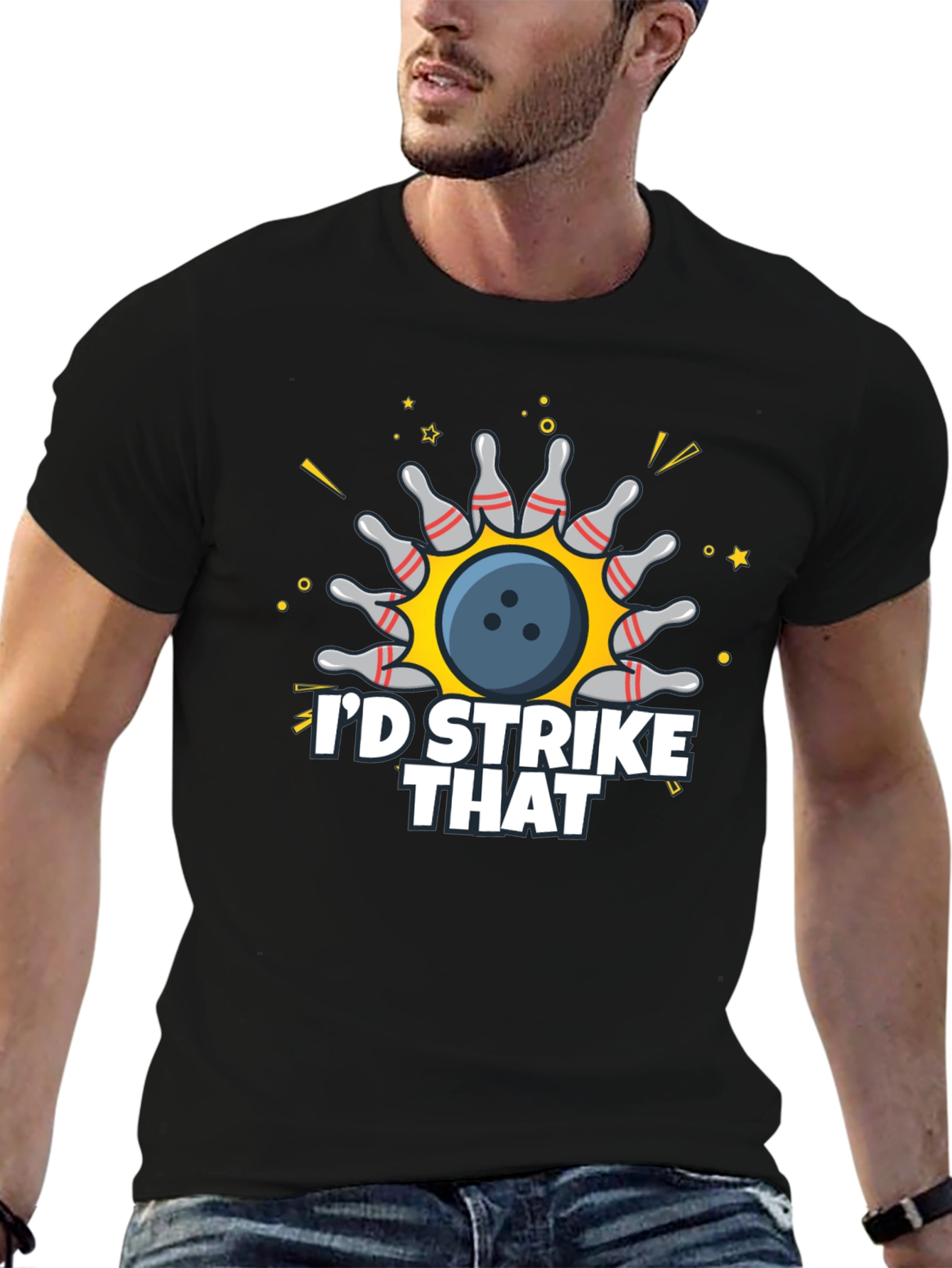 Id Strike That Bowling T-Shirt