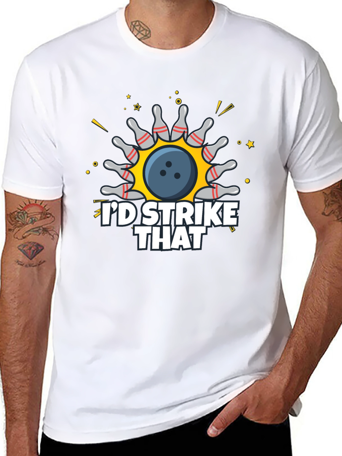 Id Strike That Bowling T-Shirt