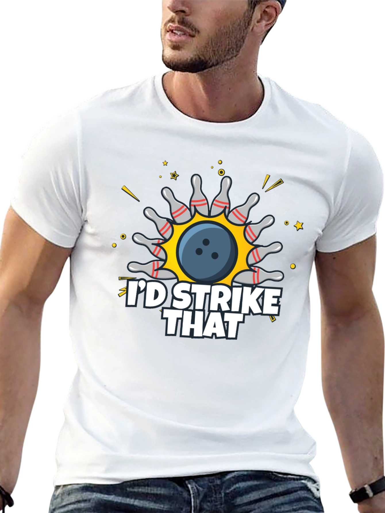 Id Strike That Bowling T-Shirt