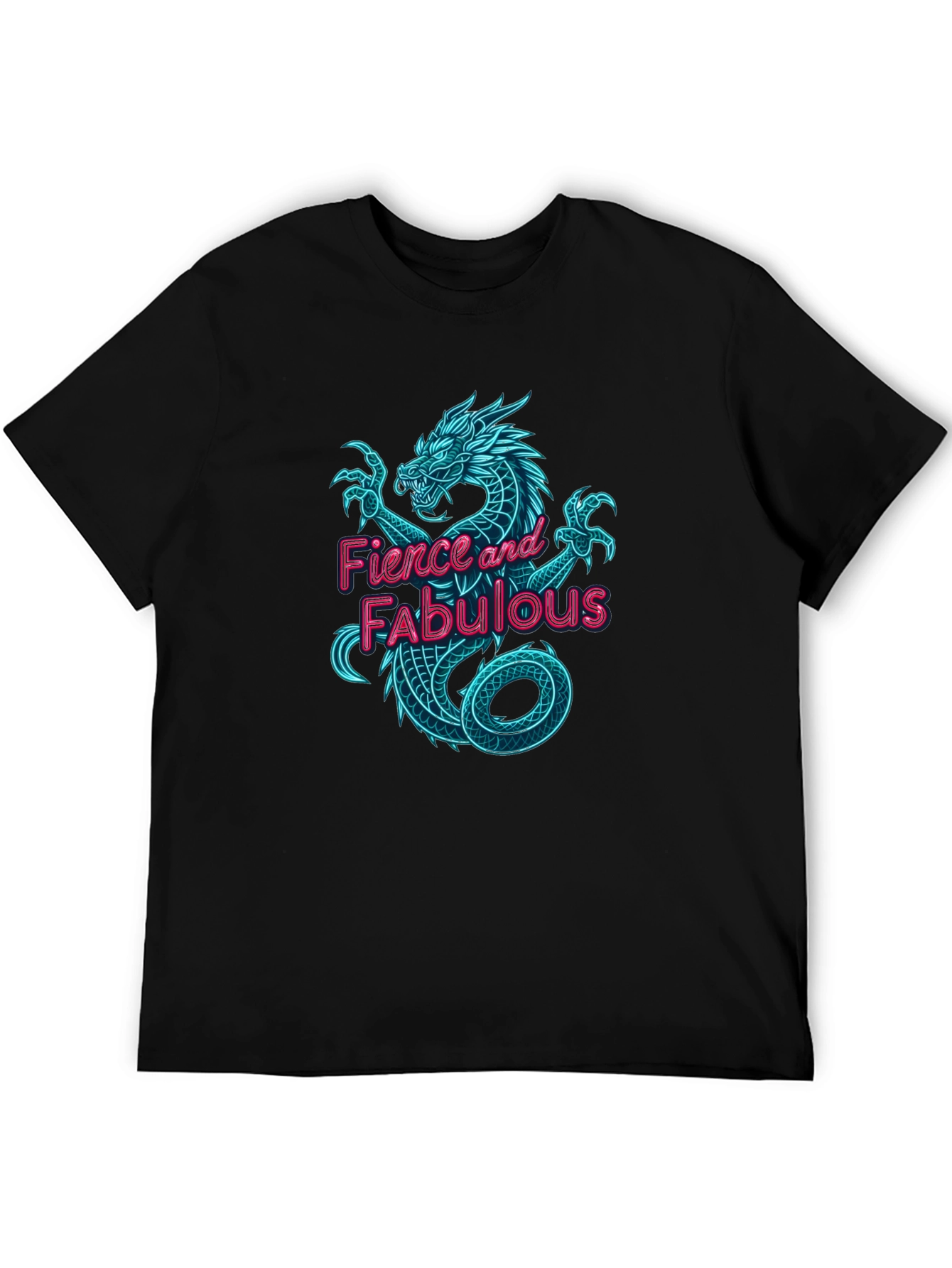 Fierce & Fabulous Dragon Graphic Tee