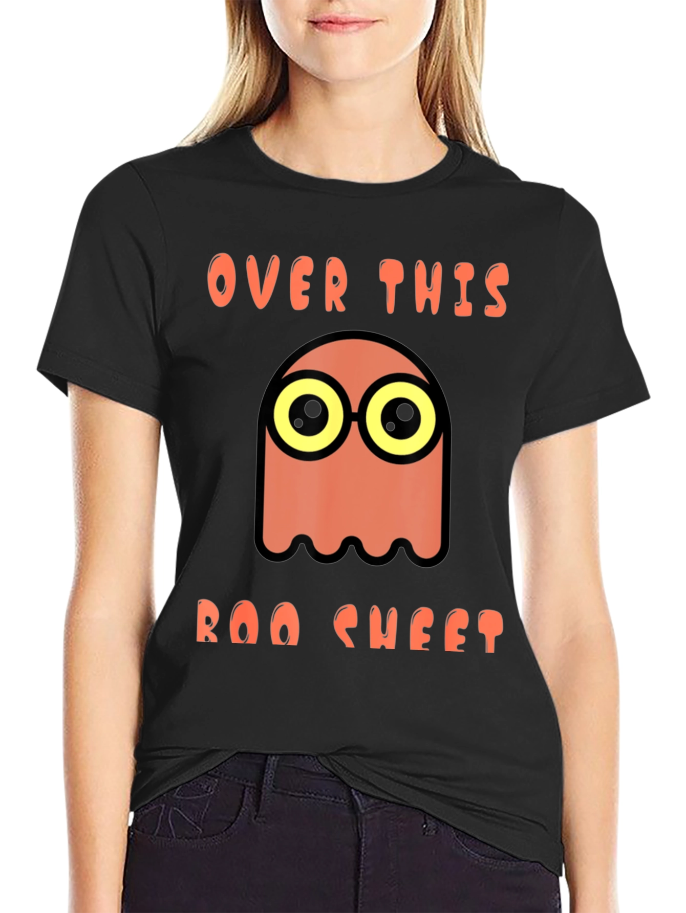 Over This Boo Sheet Halloween T-Shirt
