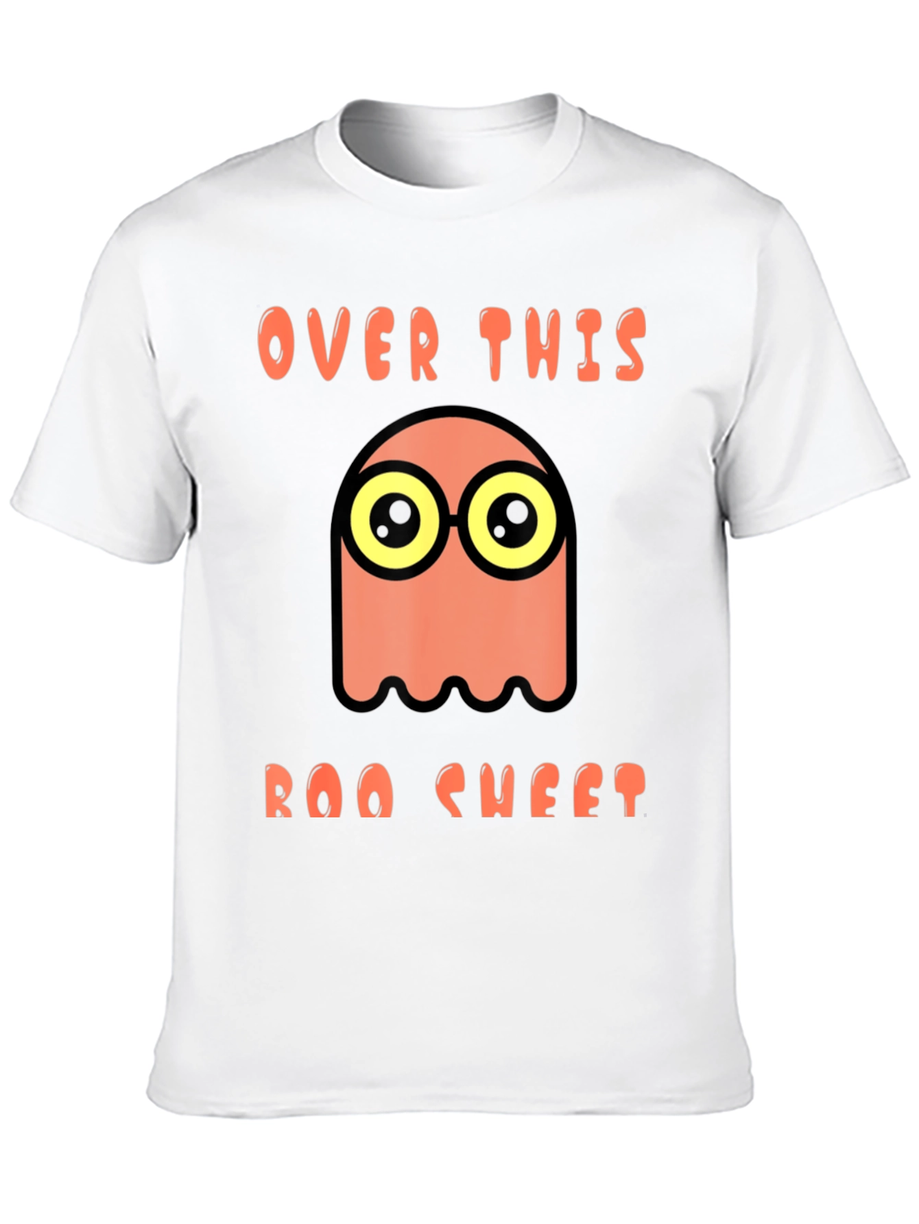 Over This Boo Sheet Halloween T-Shirt
