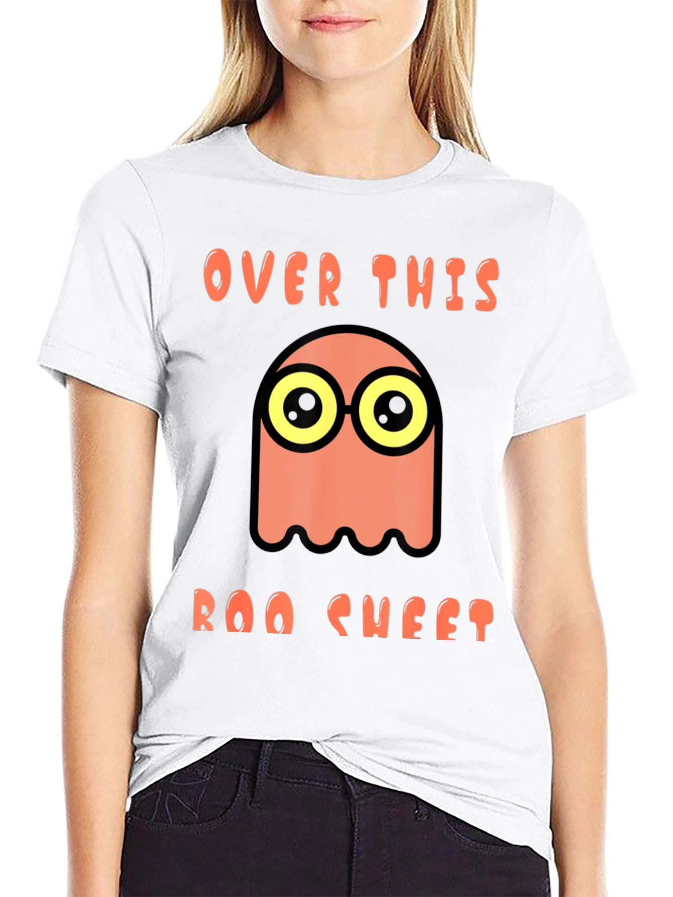 Over This Boo Sheet Halloween T-Shirt