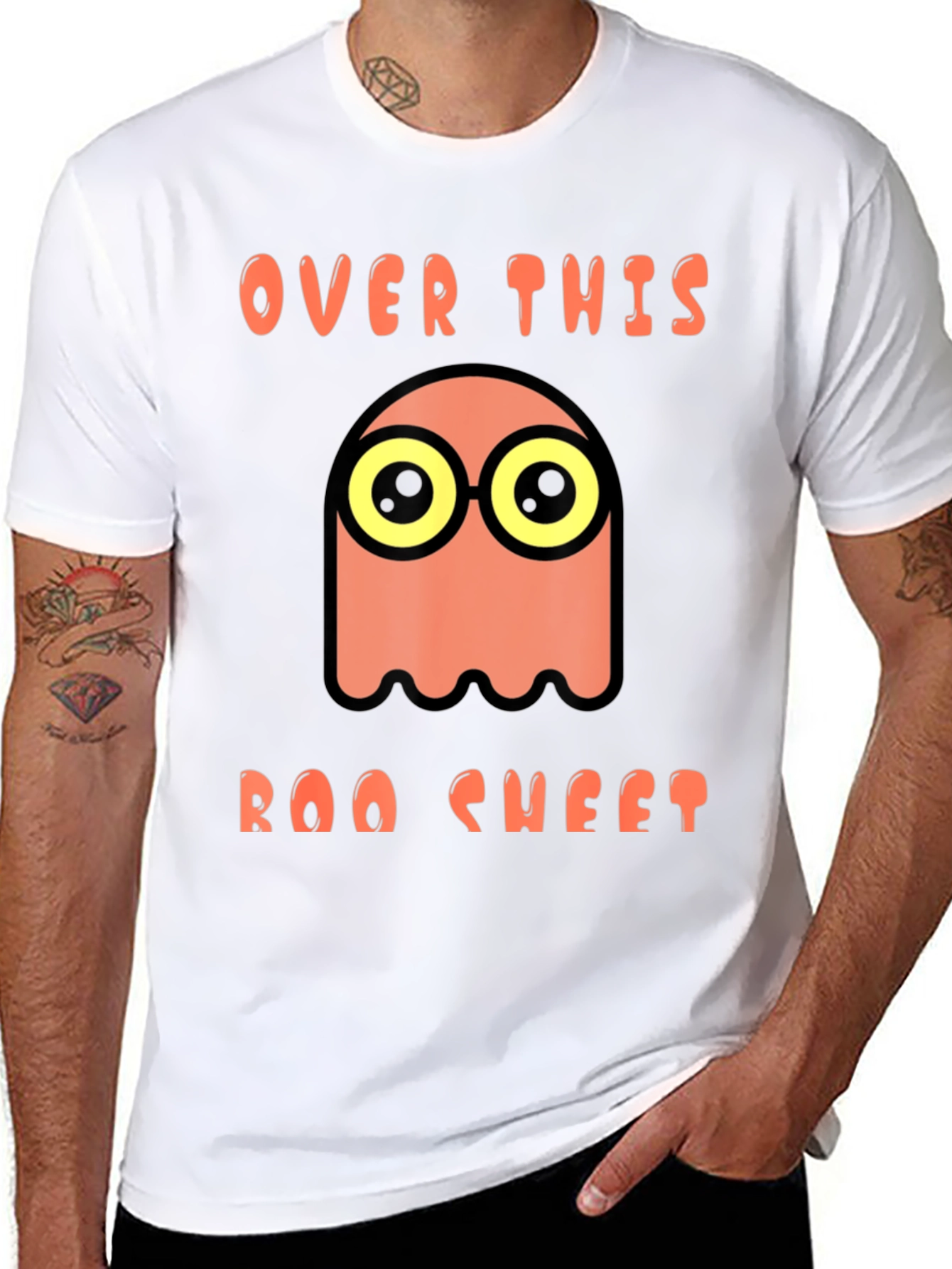 Over This Boo Sheet Halloween T-Shirt