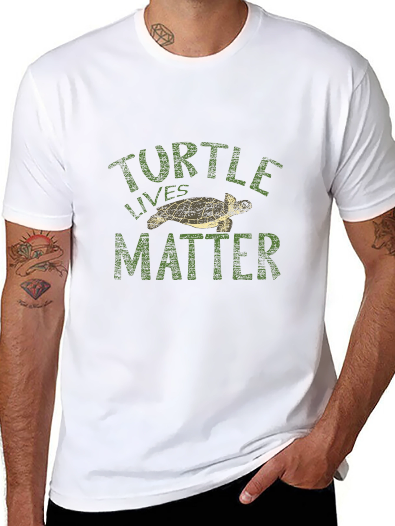 Turtle Lives Matter Graphic T-Shirt