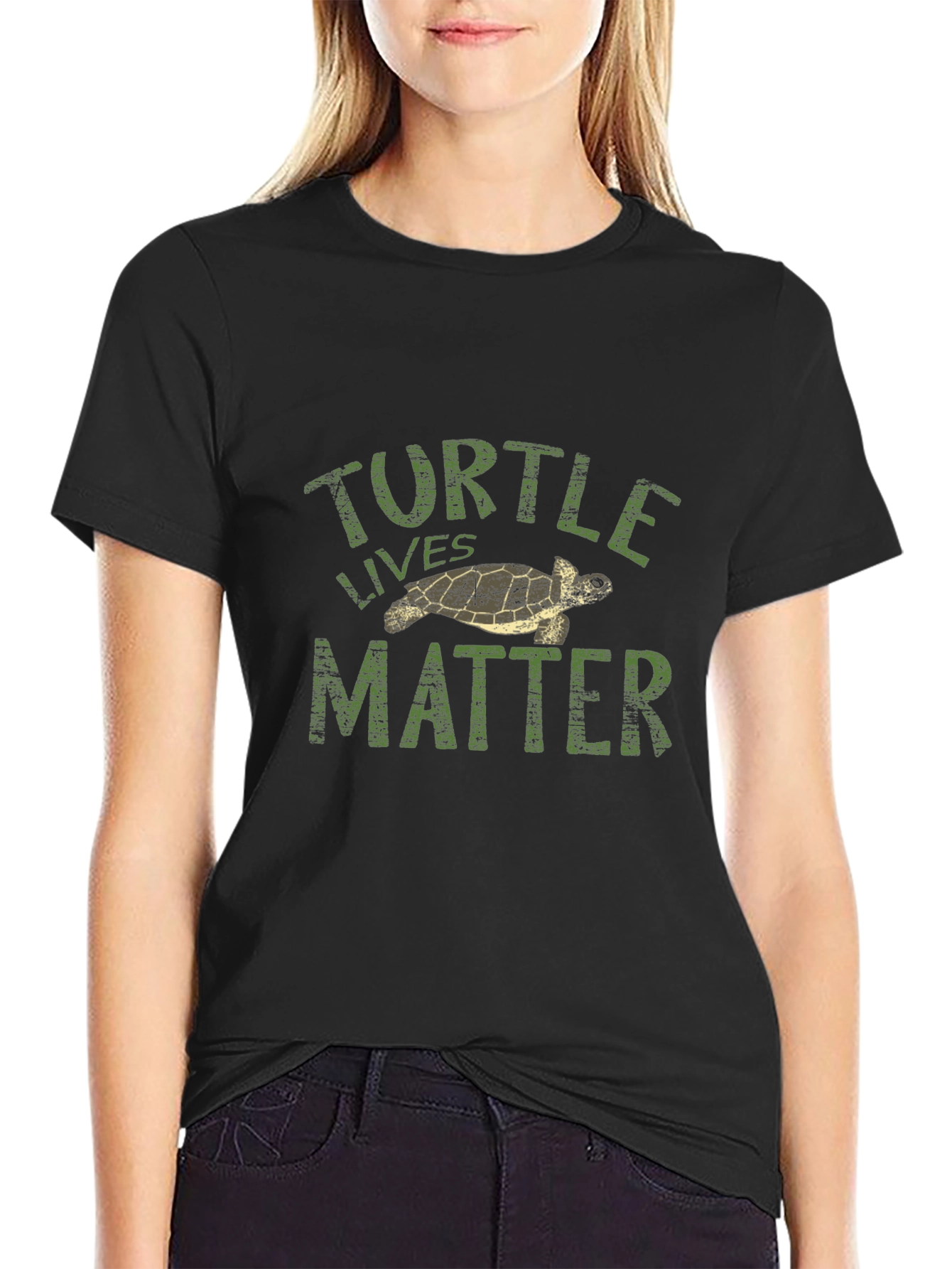 Turtle Lives Matter Graphic T-Shirt