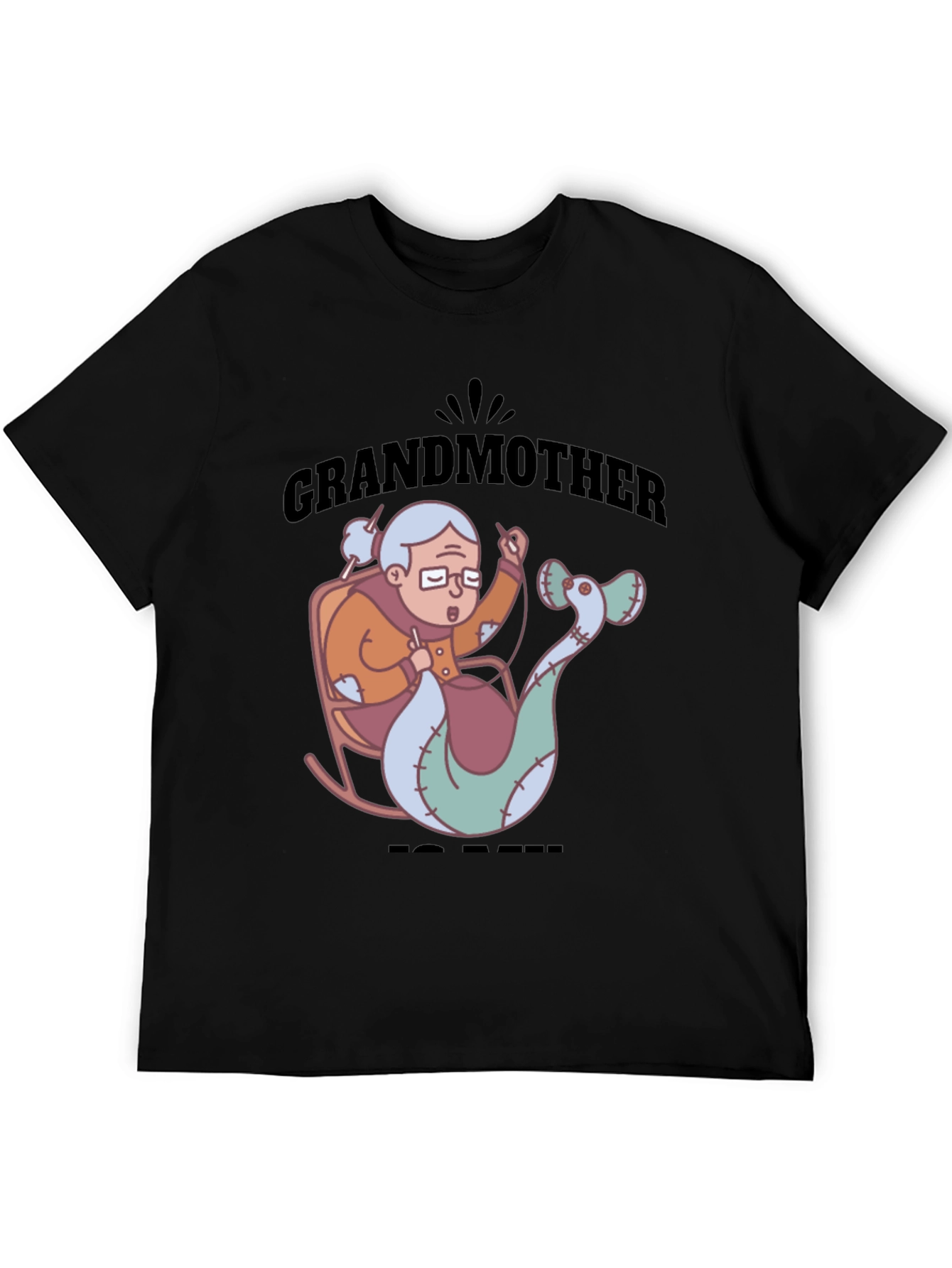 Grandmother Is Knit T-Shirt